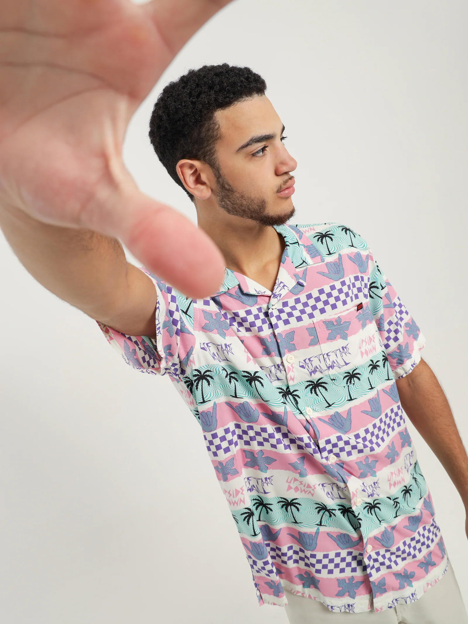 Vans x Stranger Things California Stripe Woven Shirt - Image 2