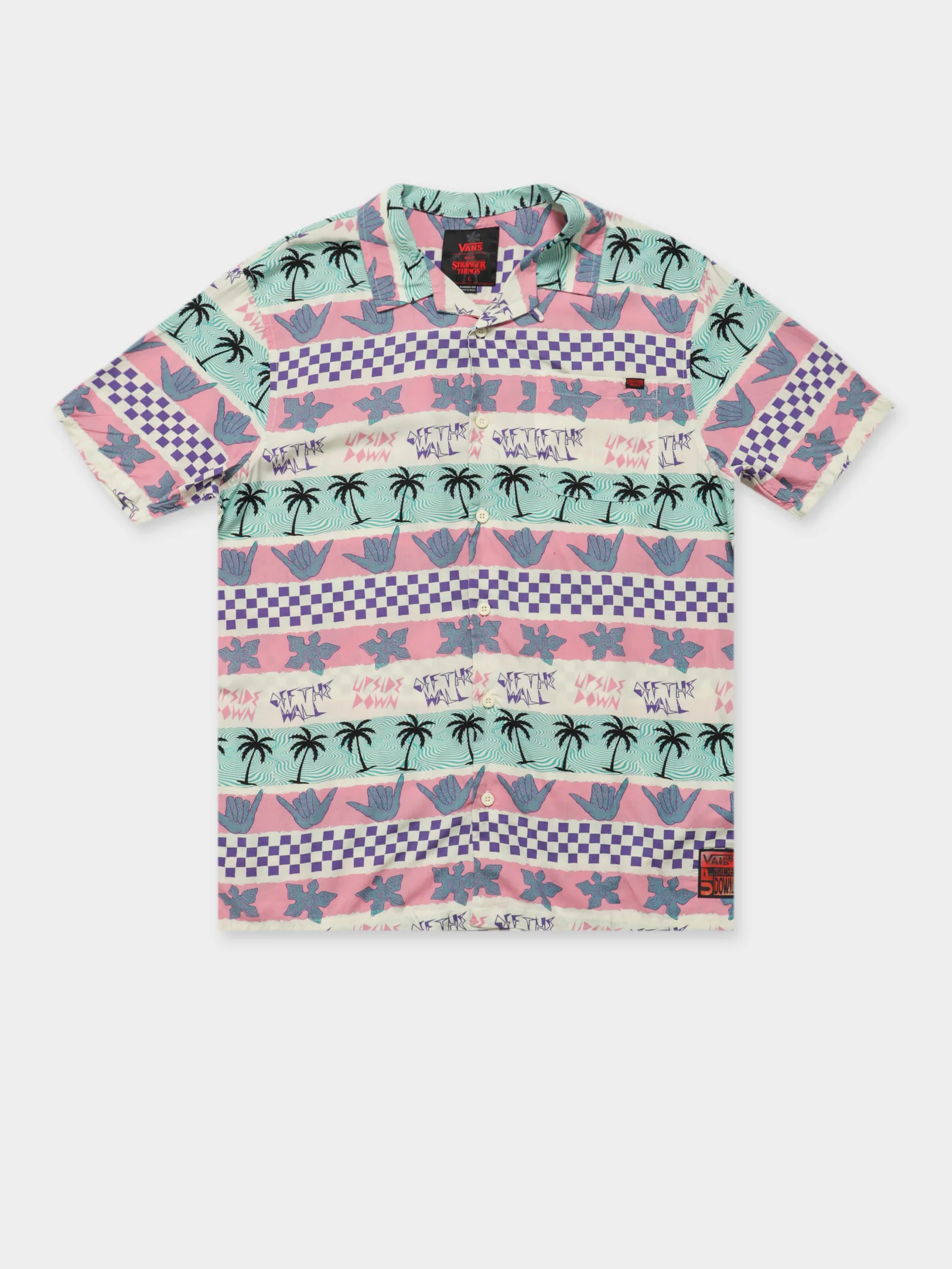 Vans x Stranger Things California Stripe Woven Shirt - Image 7