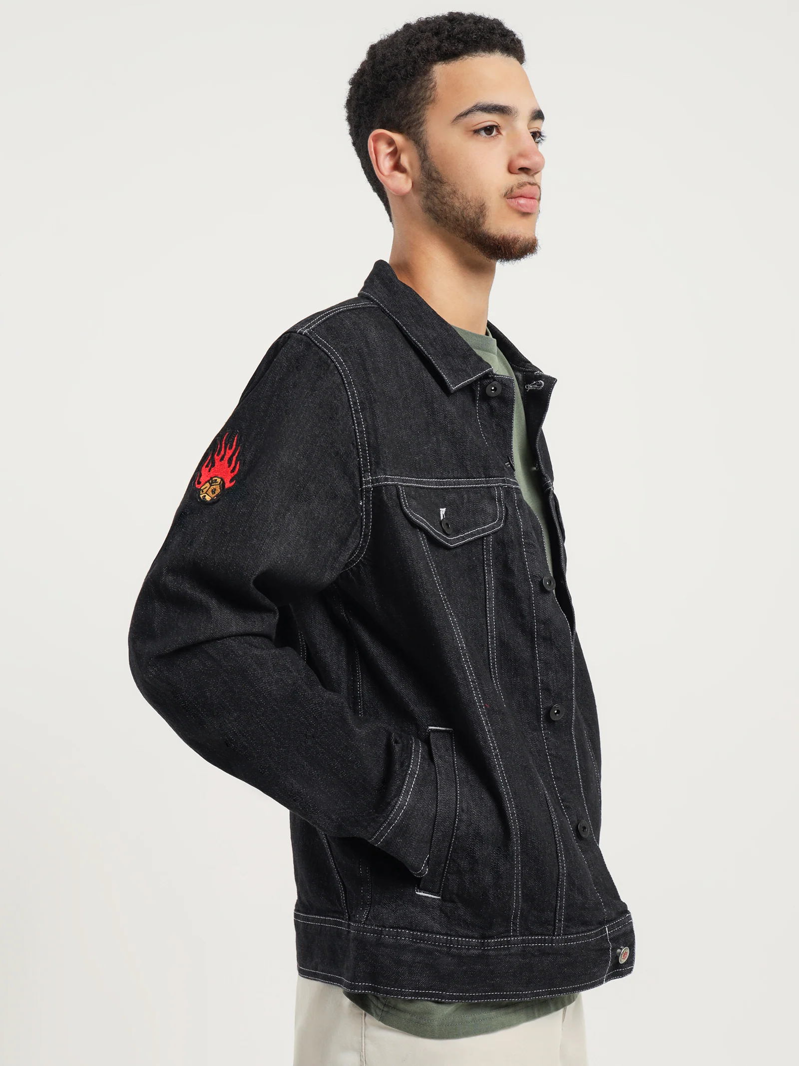 Vans x Stranger Things Hellfire Club Jean Jacket - Image 3