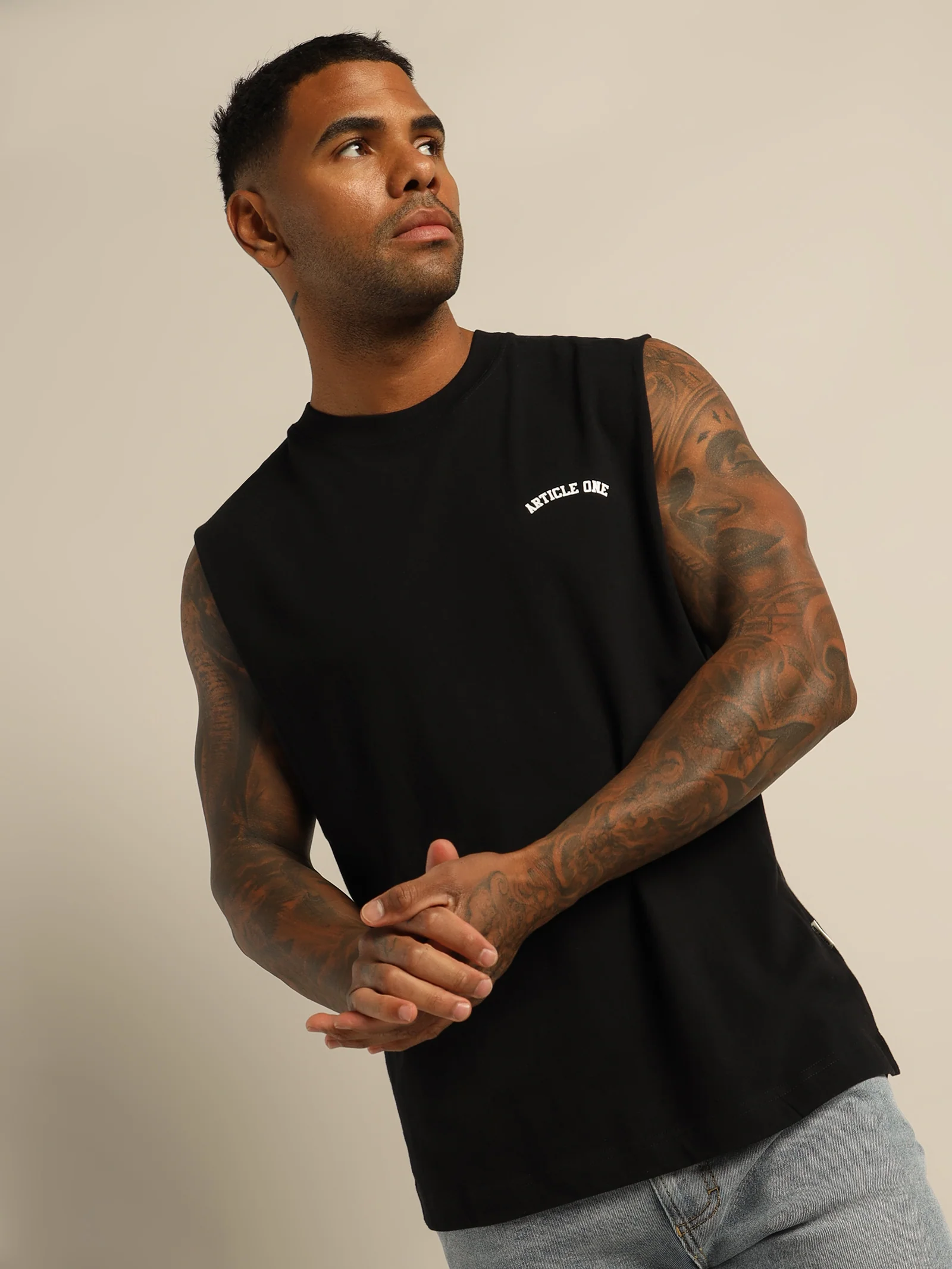 Varisity Logo Muscle Shirt