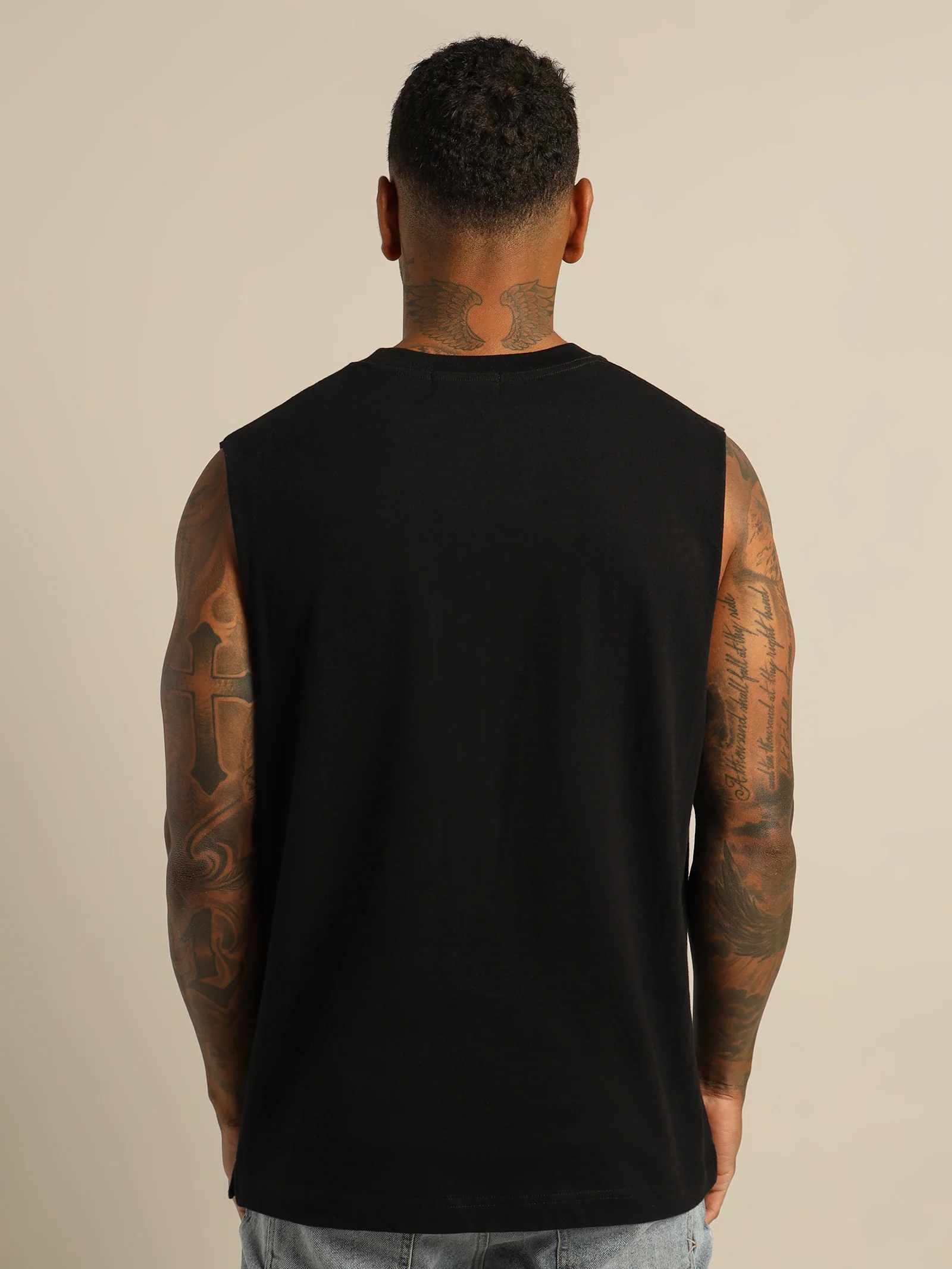 Varisity Logo Muscle Shirt - Image 5