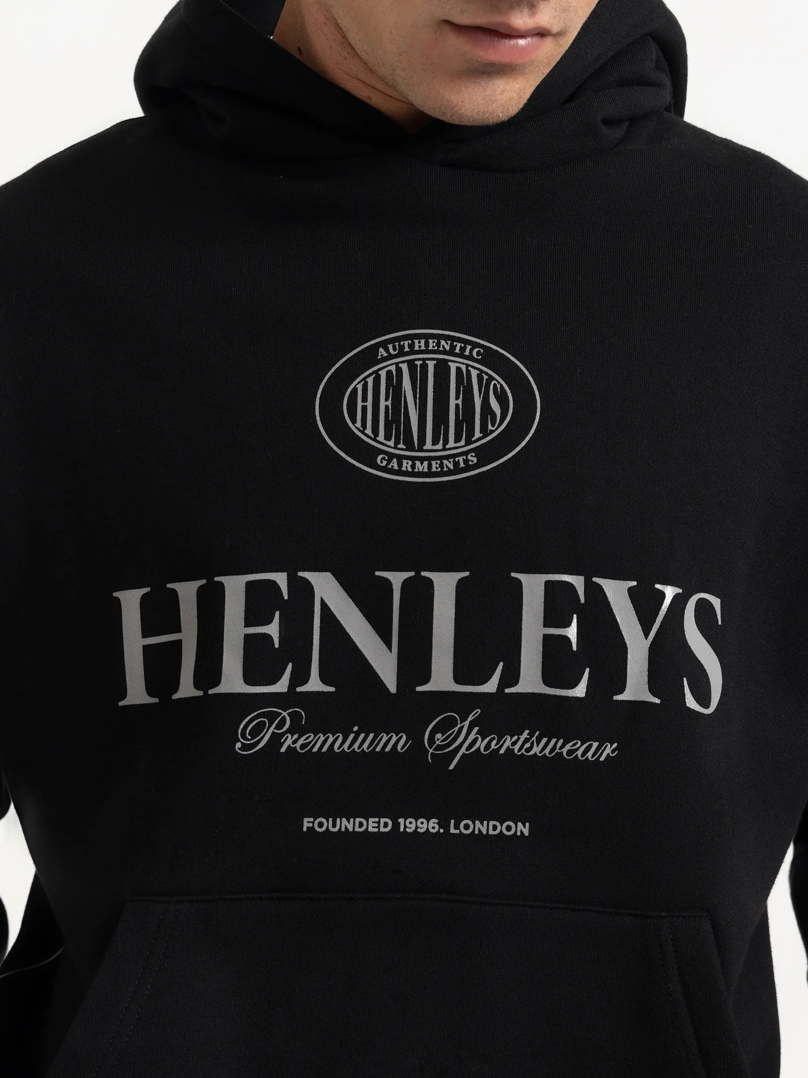 Varsity Reflect Hooded Sweater - Image 3