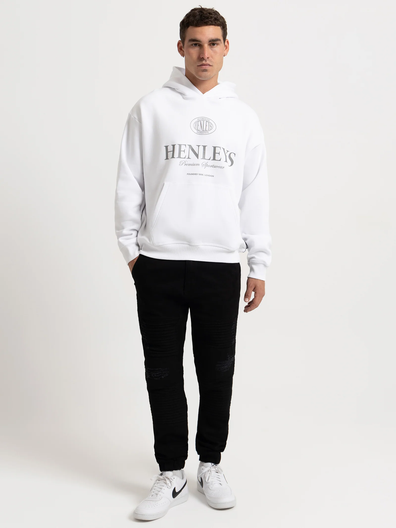 Varsity Reflect Hooded Sweater - Image 2