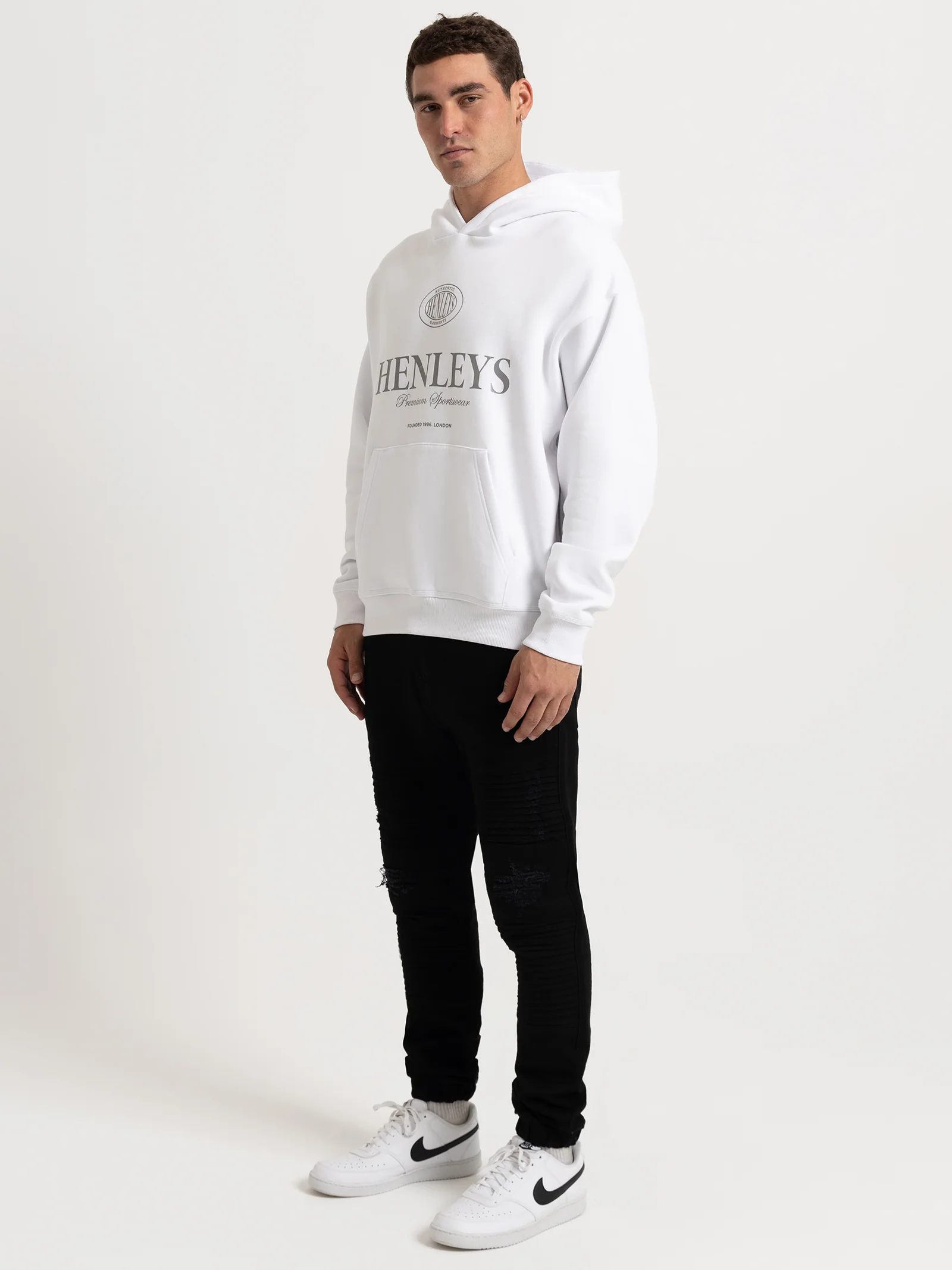 Varsity Reflect Hooded Sweater - Image 4