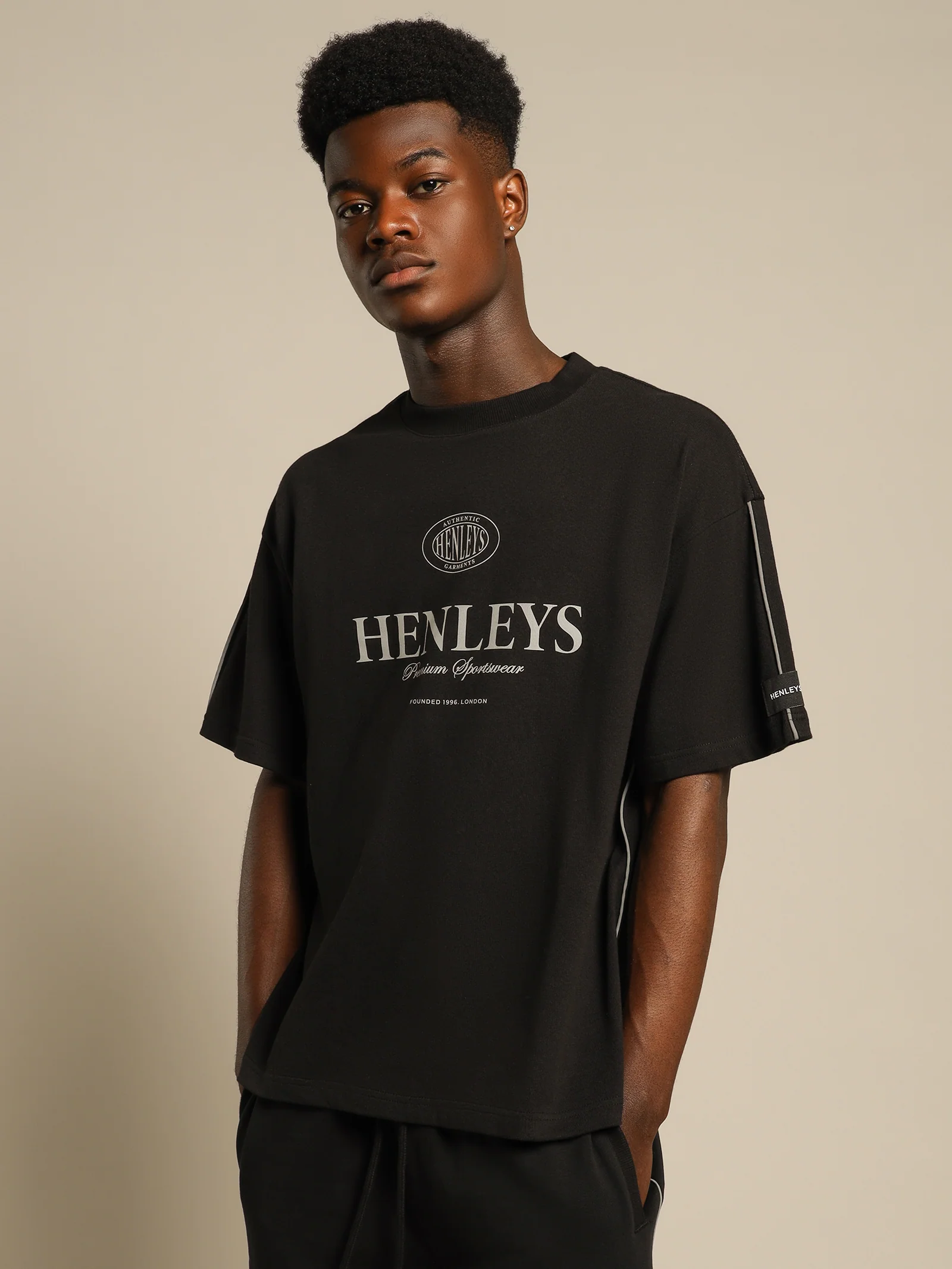 Varsity Reflective Box T-Shirt - Image 2
