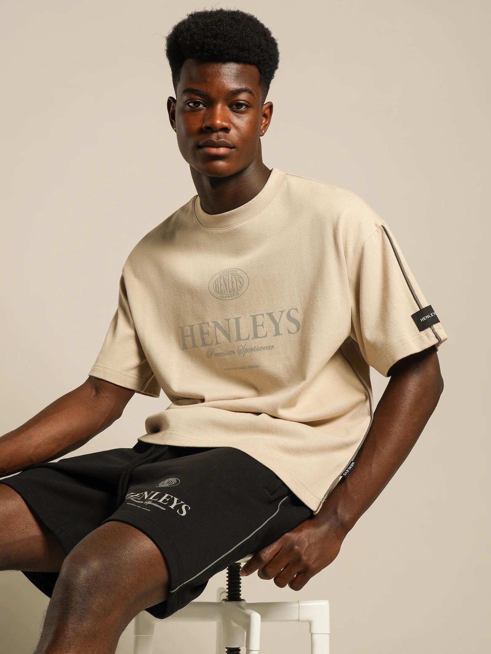 Varsity Reflective Box T-Shirt - Image 2