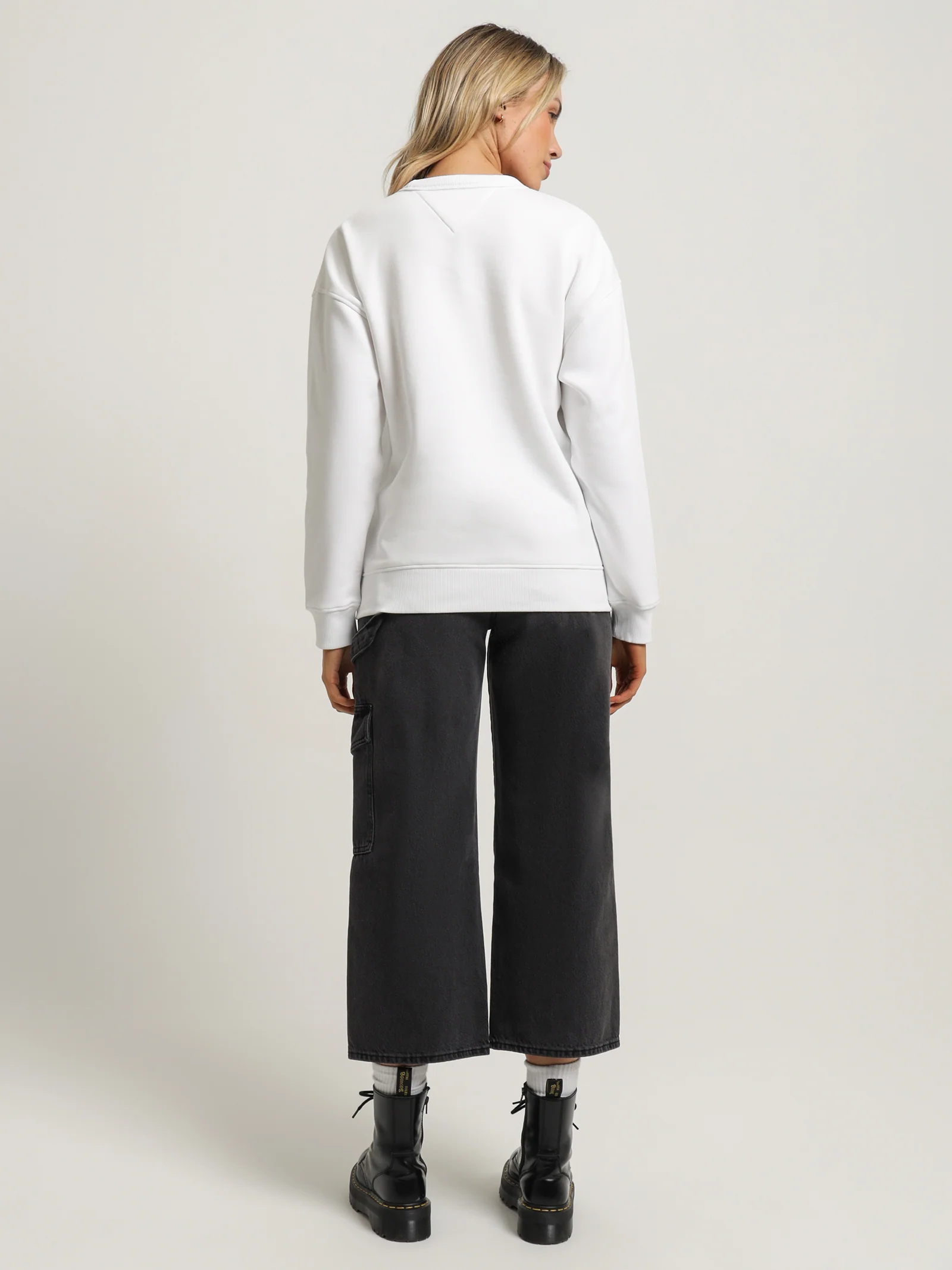 Varsity Relaxed Fit Crew Neck Sweatshirt - Image 5