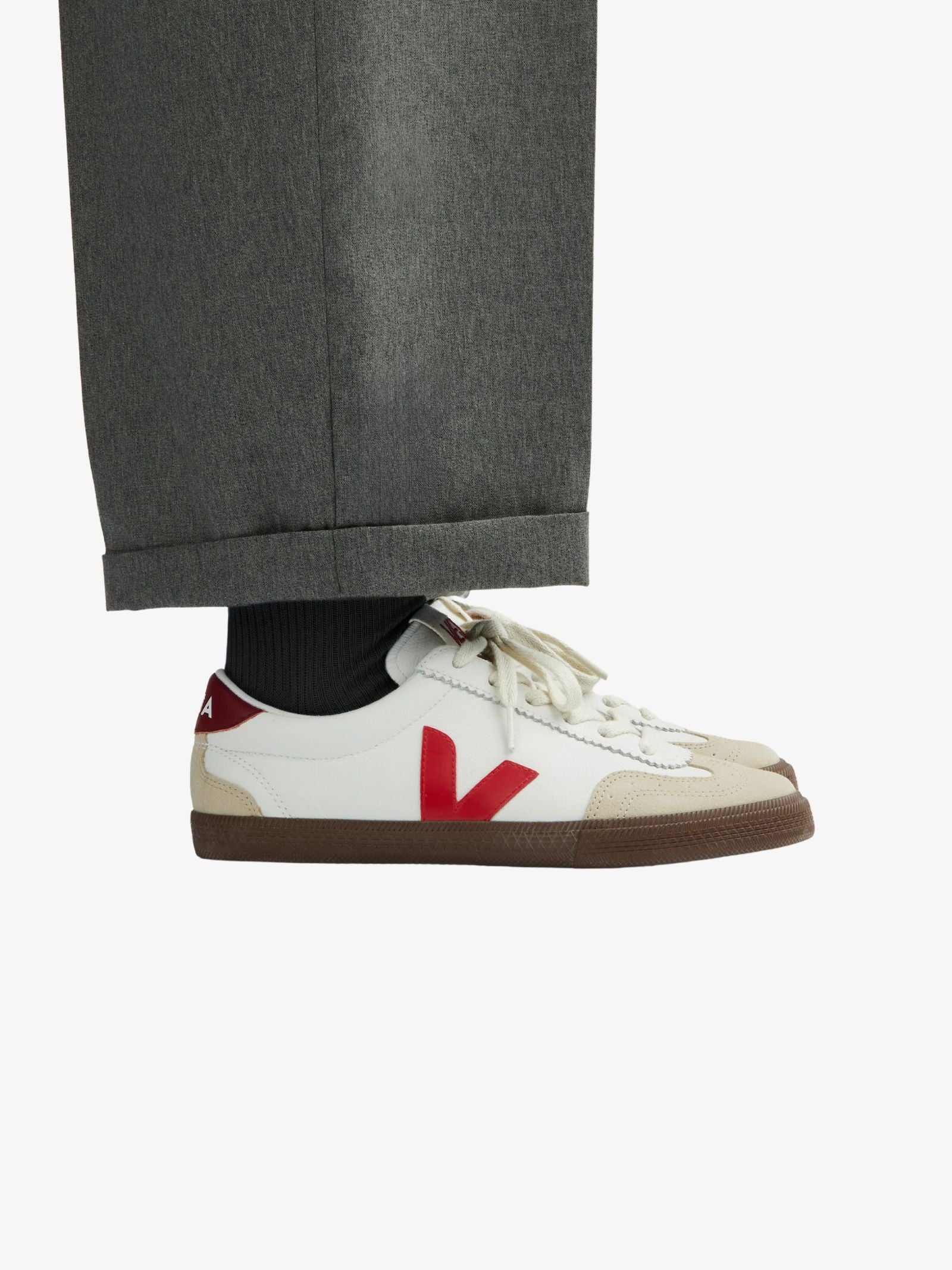Unisex Volley Leather Shoes - Image 4