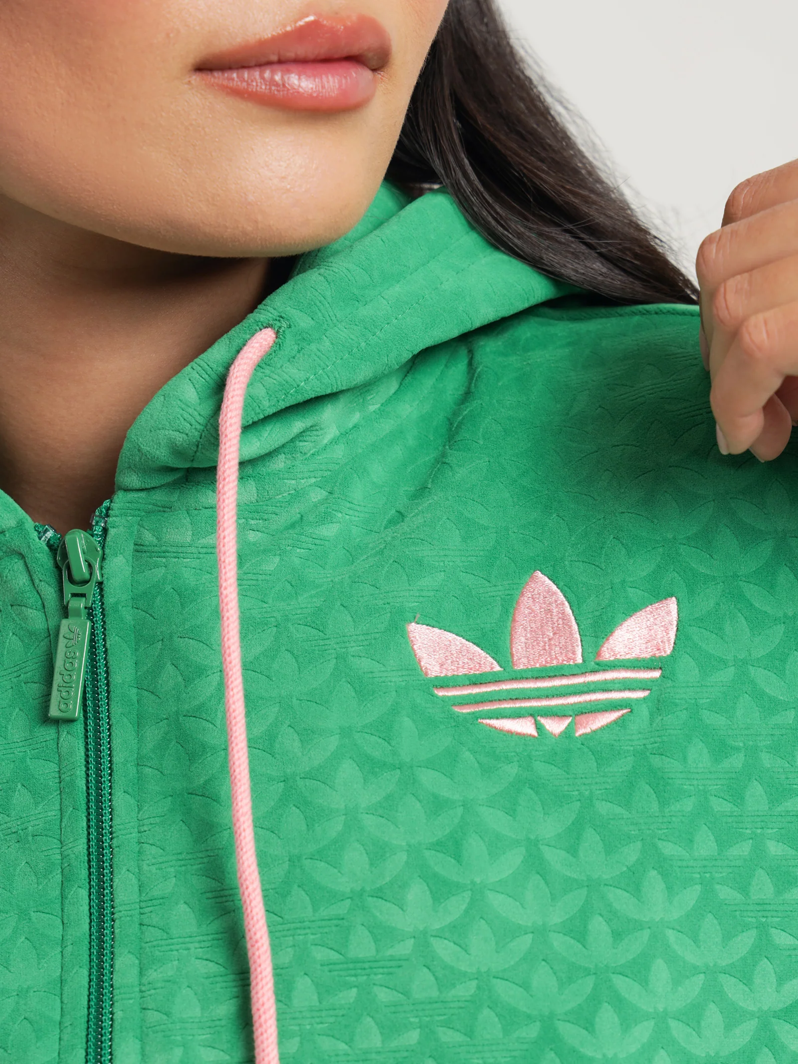 Velour Zip Hoodie - Image 4