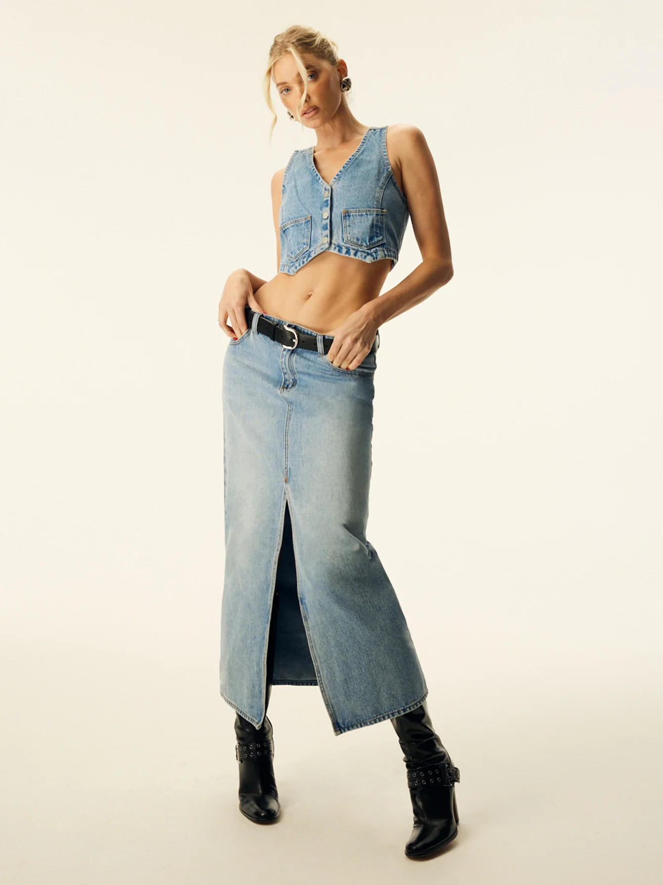Denim Vest - Image 2