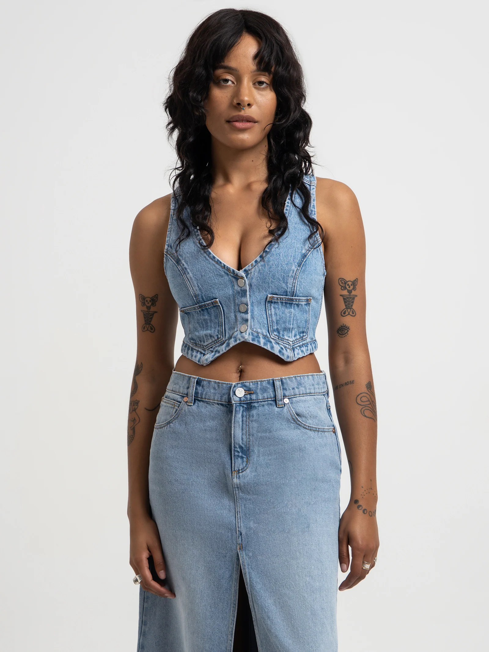 Denim Vest - Image 3