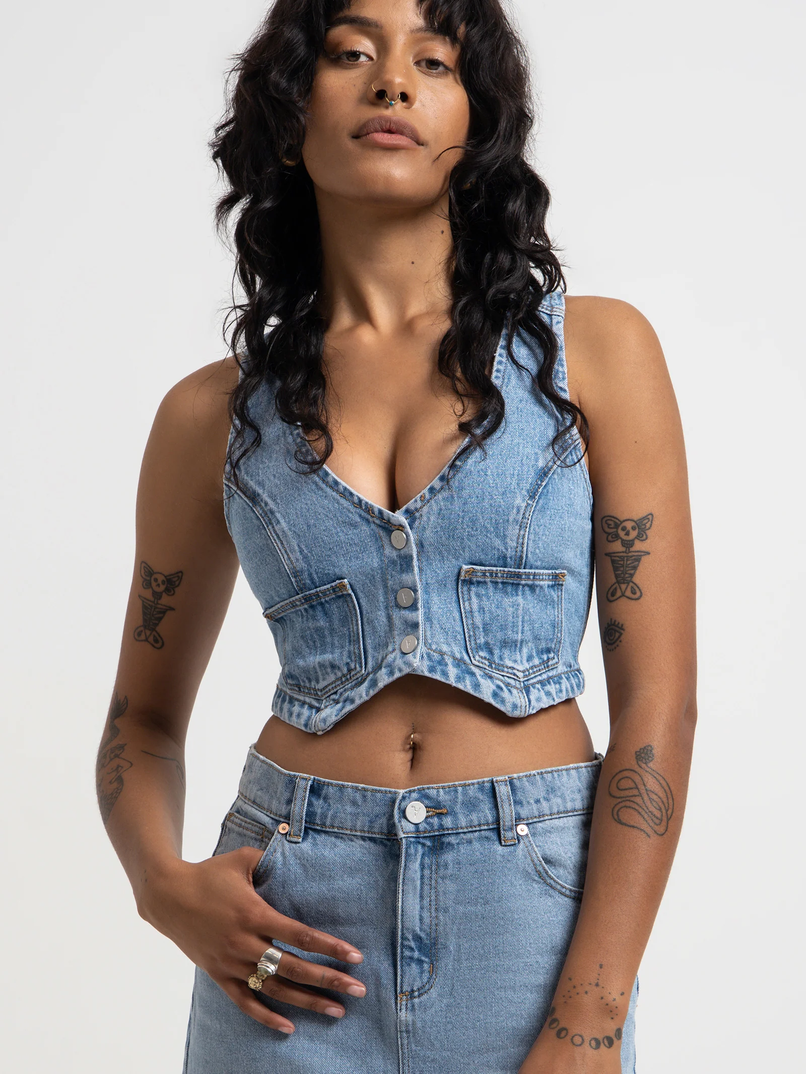 Denim Vest - Image 5