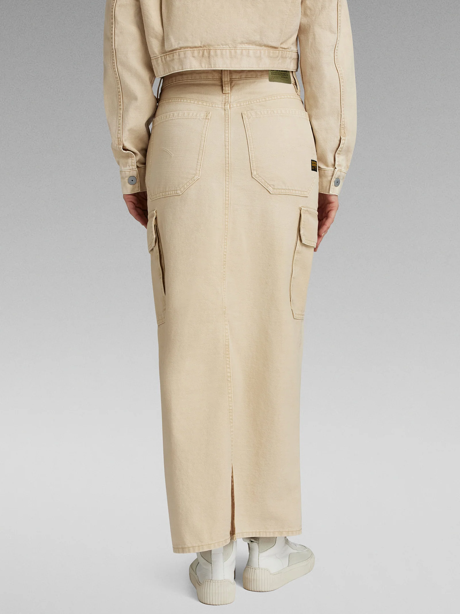 Viktoria Long Cargo Skirt - Image 6
