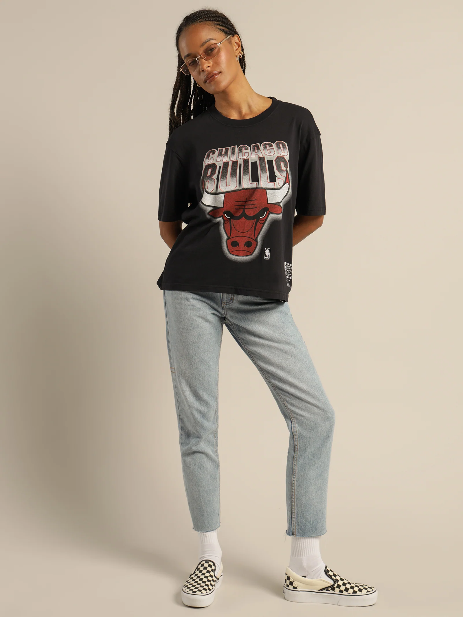 Vintage 90s Chicago Bulls T-Shirt - Image 4