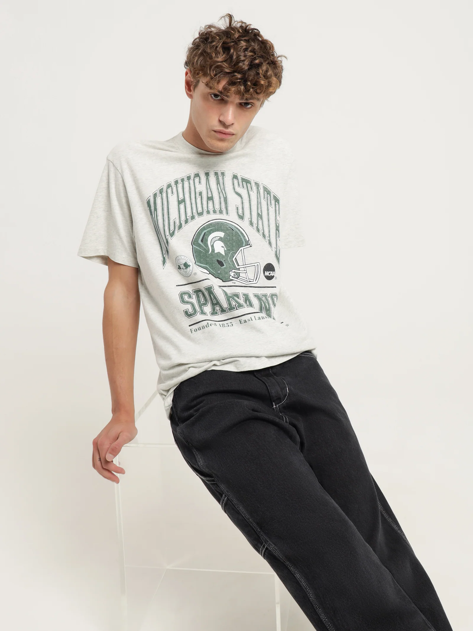 Vintage Champs Michigan State T-Shirt - Image 2