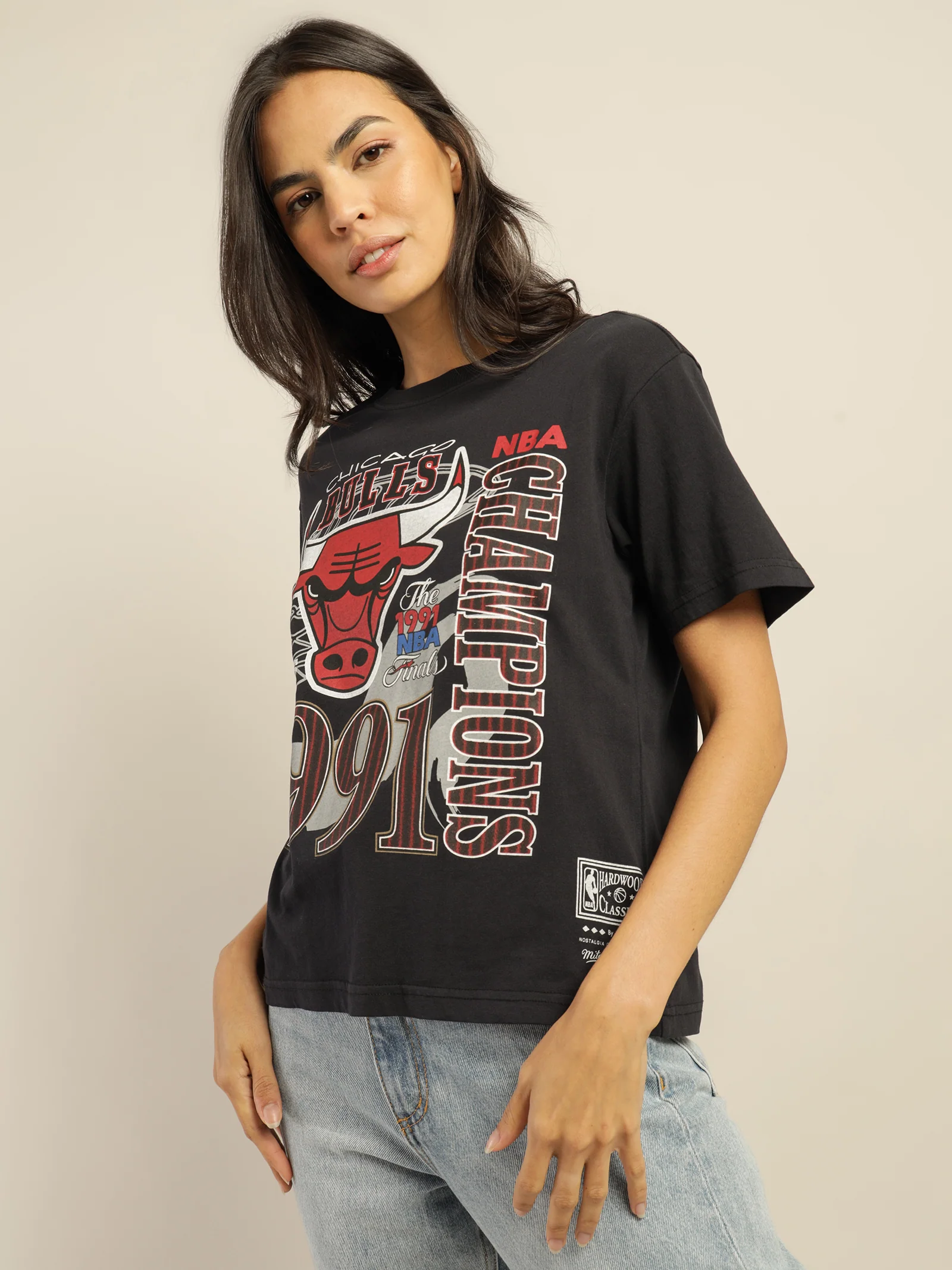Vintage Chicago Bulls 91 Finals T-Shirt - Image 3