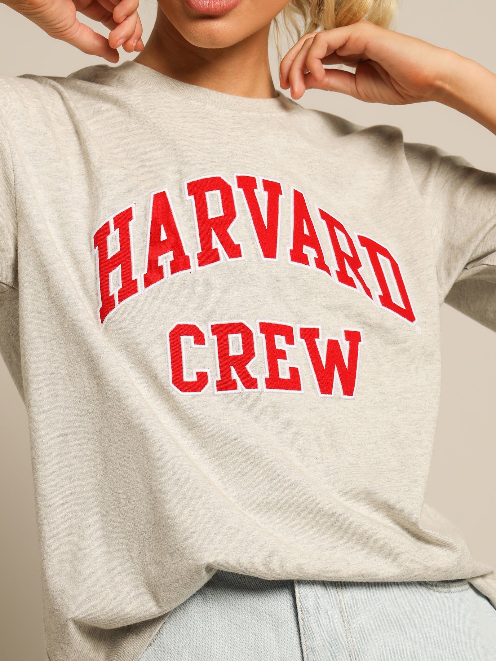 Vintage College Crew T-Shirt - Image 5