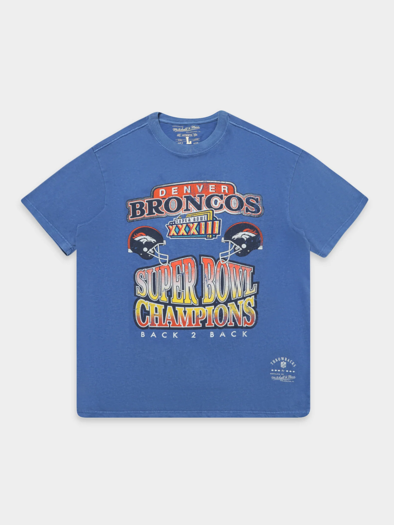 Vintage Denver Broncos Superbowl T-Shirt - Image 5