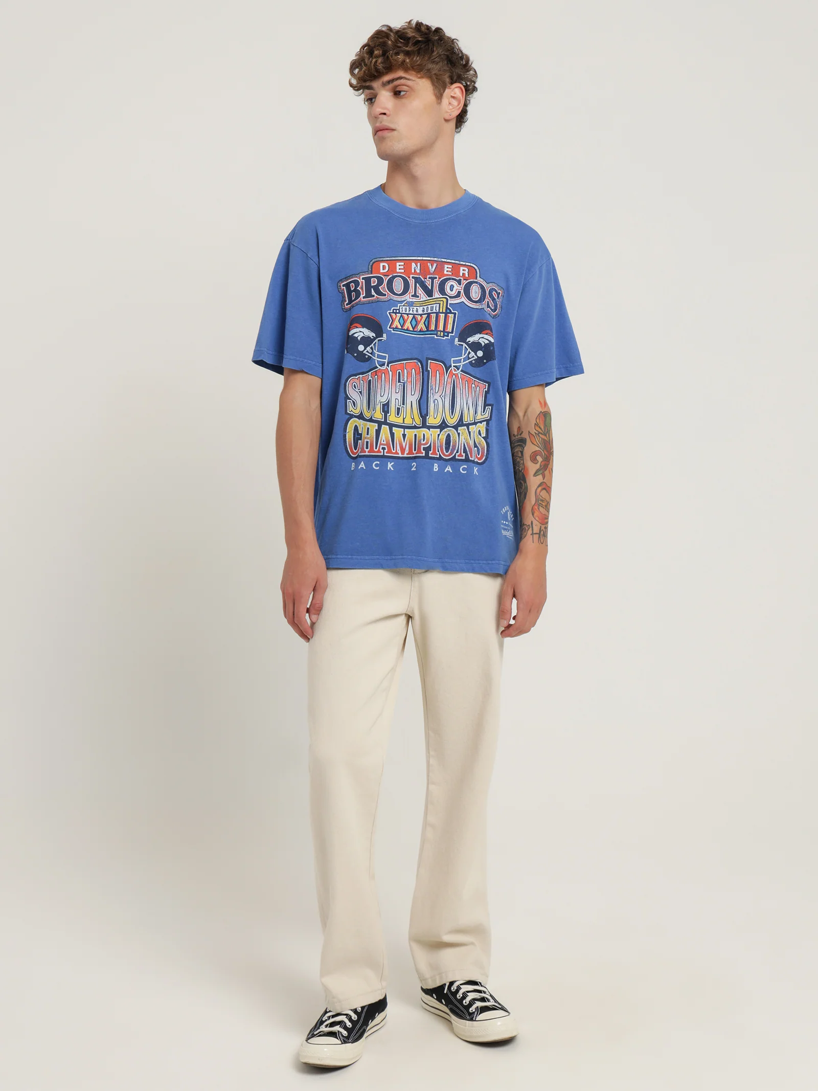 Vintage Denver Broncos Superbowl T-Shirt - Image 6