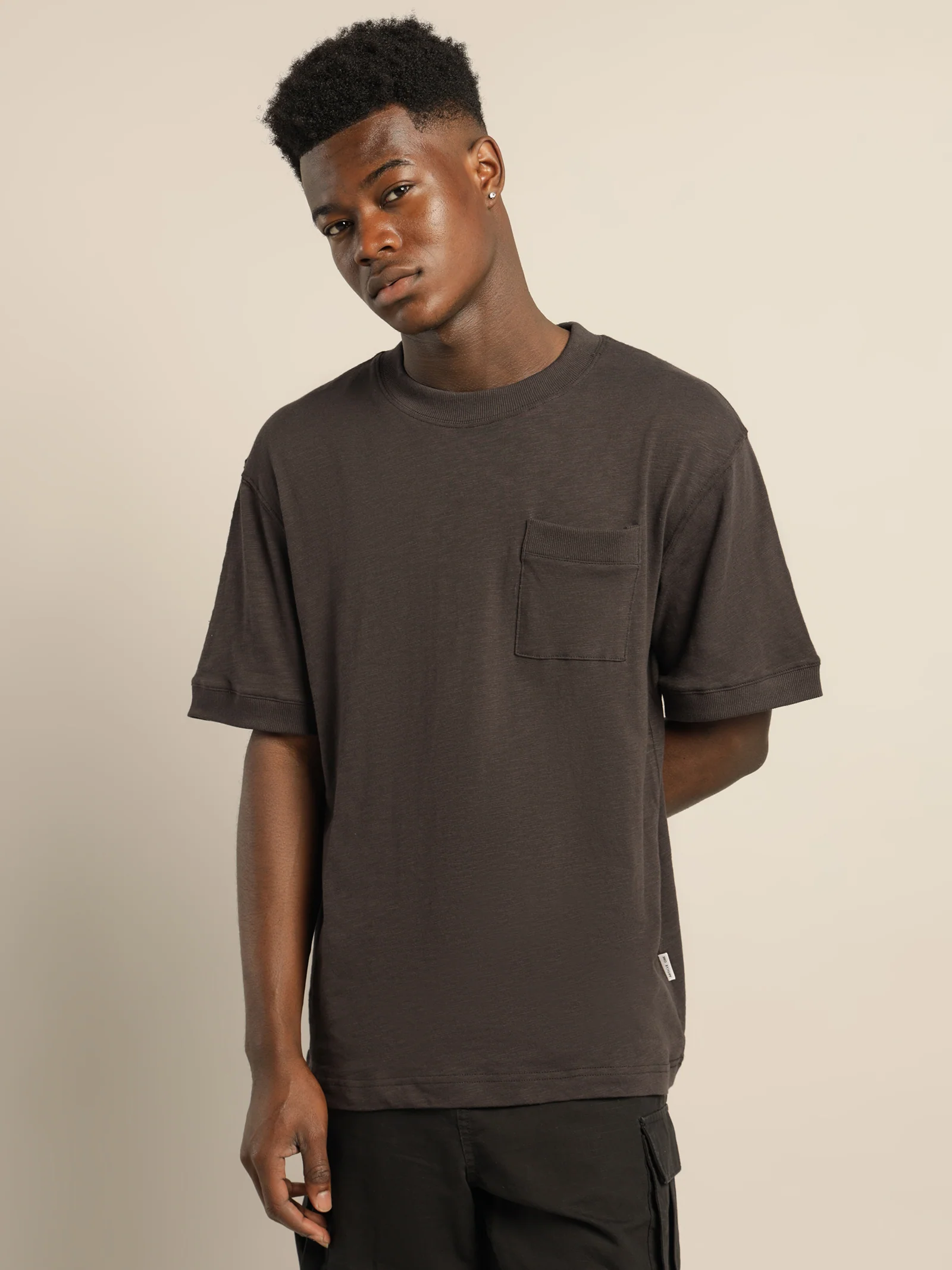 Vintage Ribbed T-Shirt - Image 3
