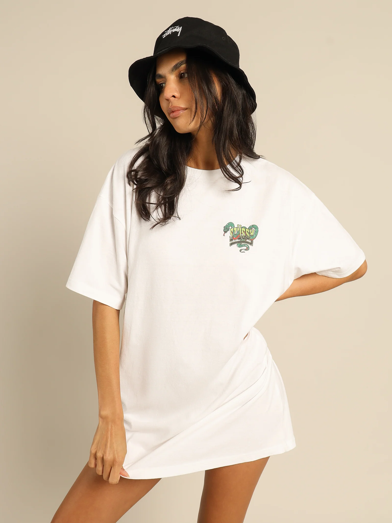 Vintage Snakebite Relaxed Dress - Image 4