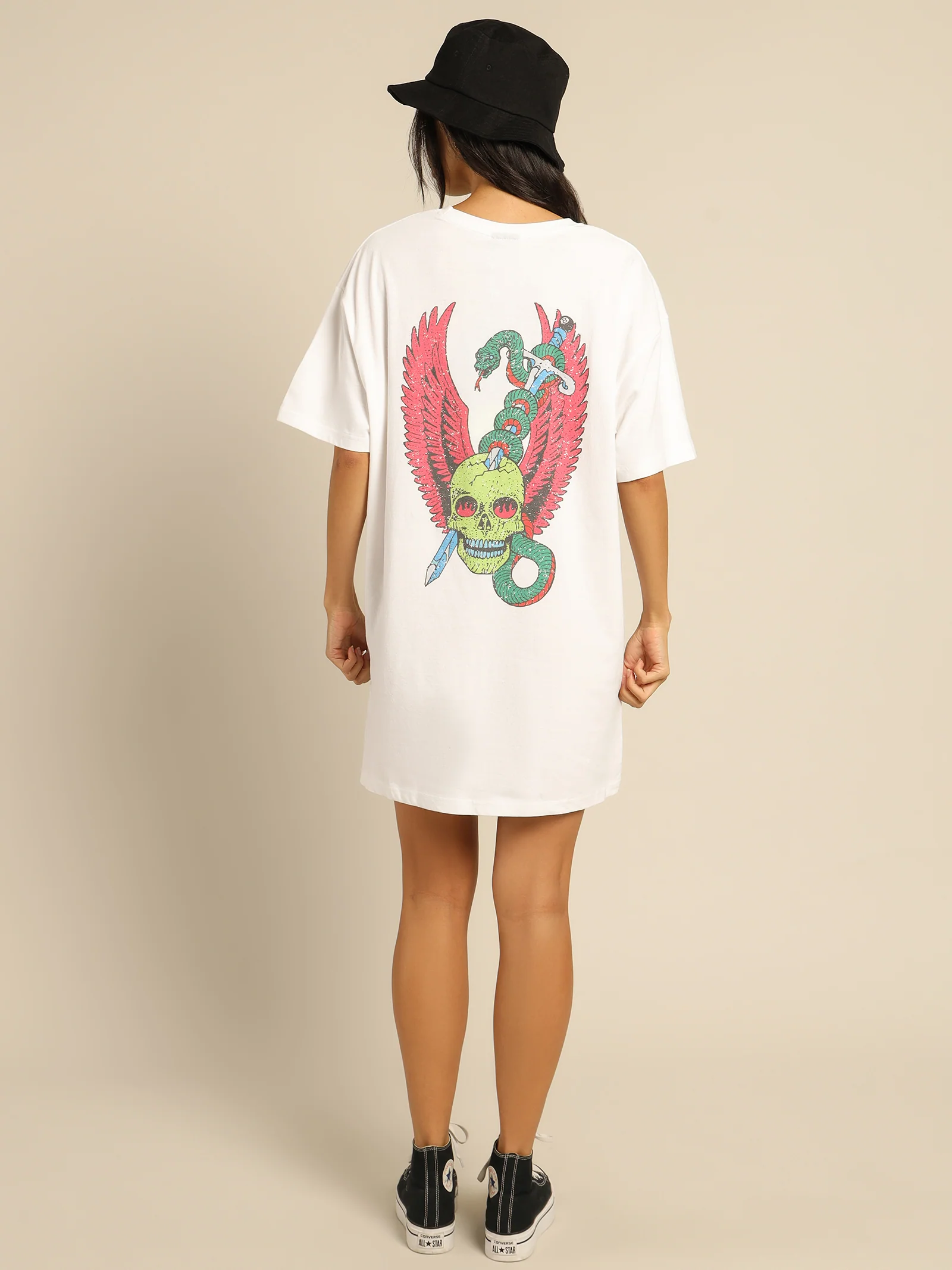 Vintage Snakebite Relaxed Dress - Image 9