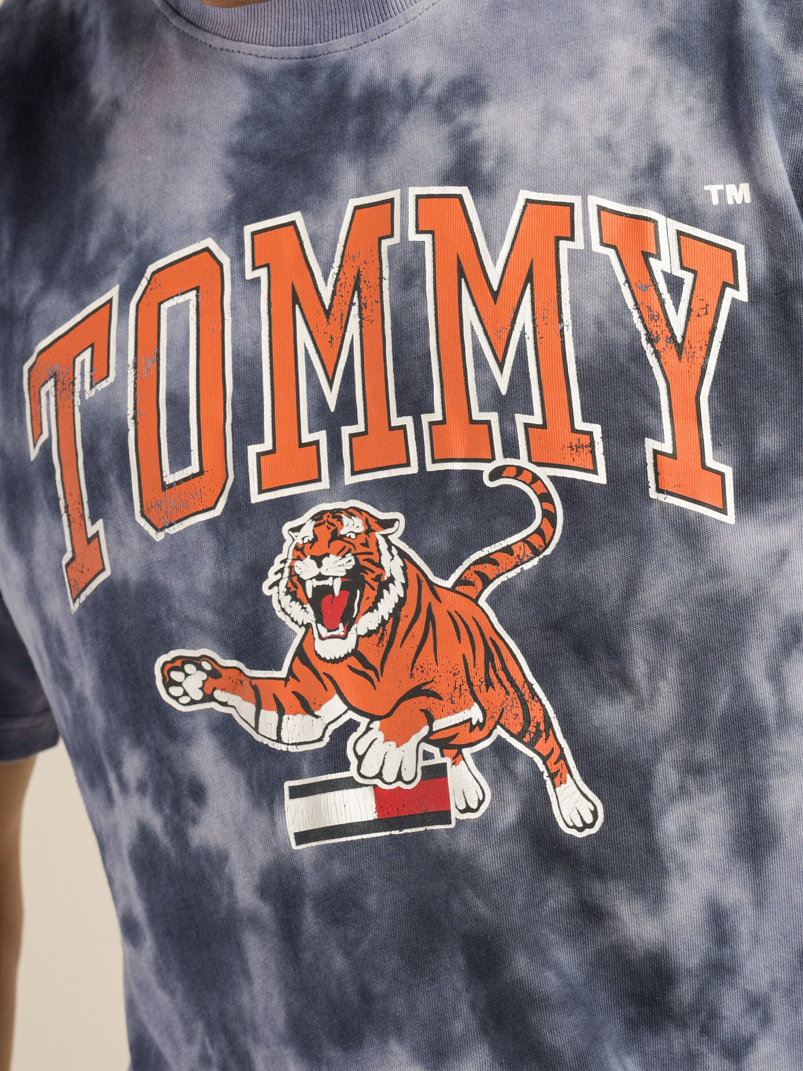 Vintage Tie Dye Tiger T-Shirt - Image 5
