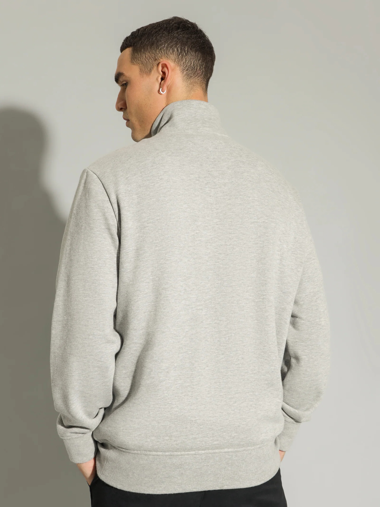 Vintage Zip Quarter Zip Sweat - Image 6
