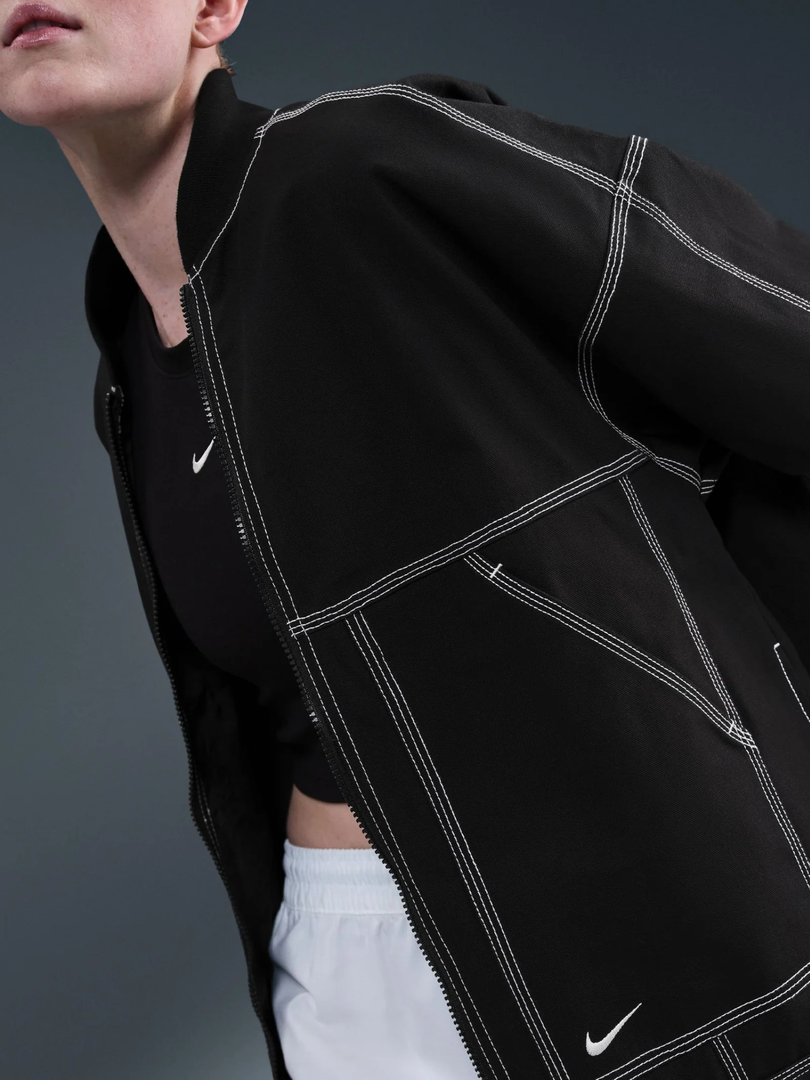 NSW Oversized Graphic Cargo Jacket - Image 2