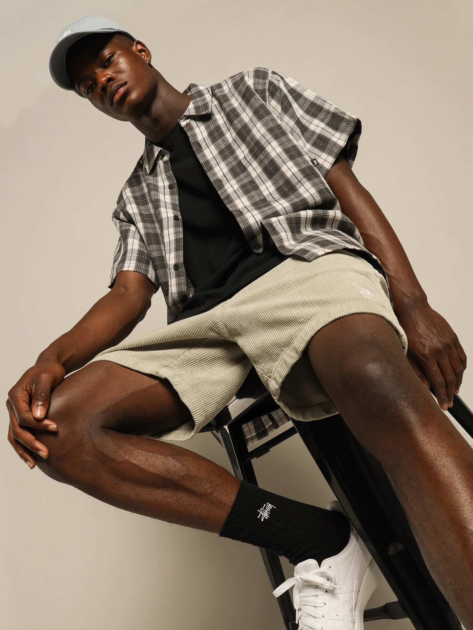 Waffle Check Short Sleeve Shirt - Image 2
