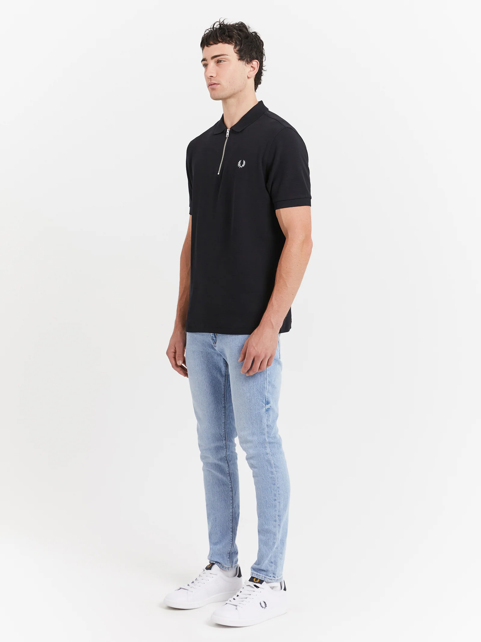 Waffle Textured Polo - Image 4
