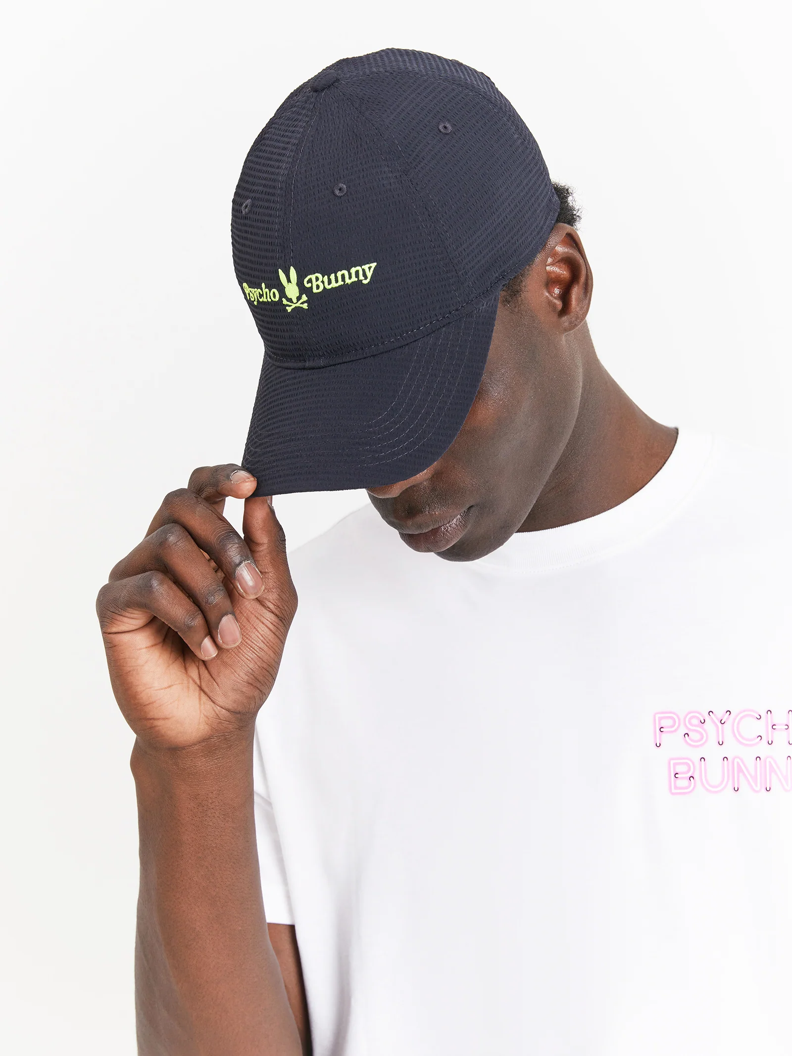Wallis Seersucker Cap - Image 2