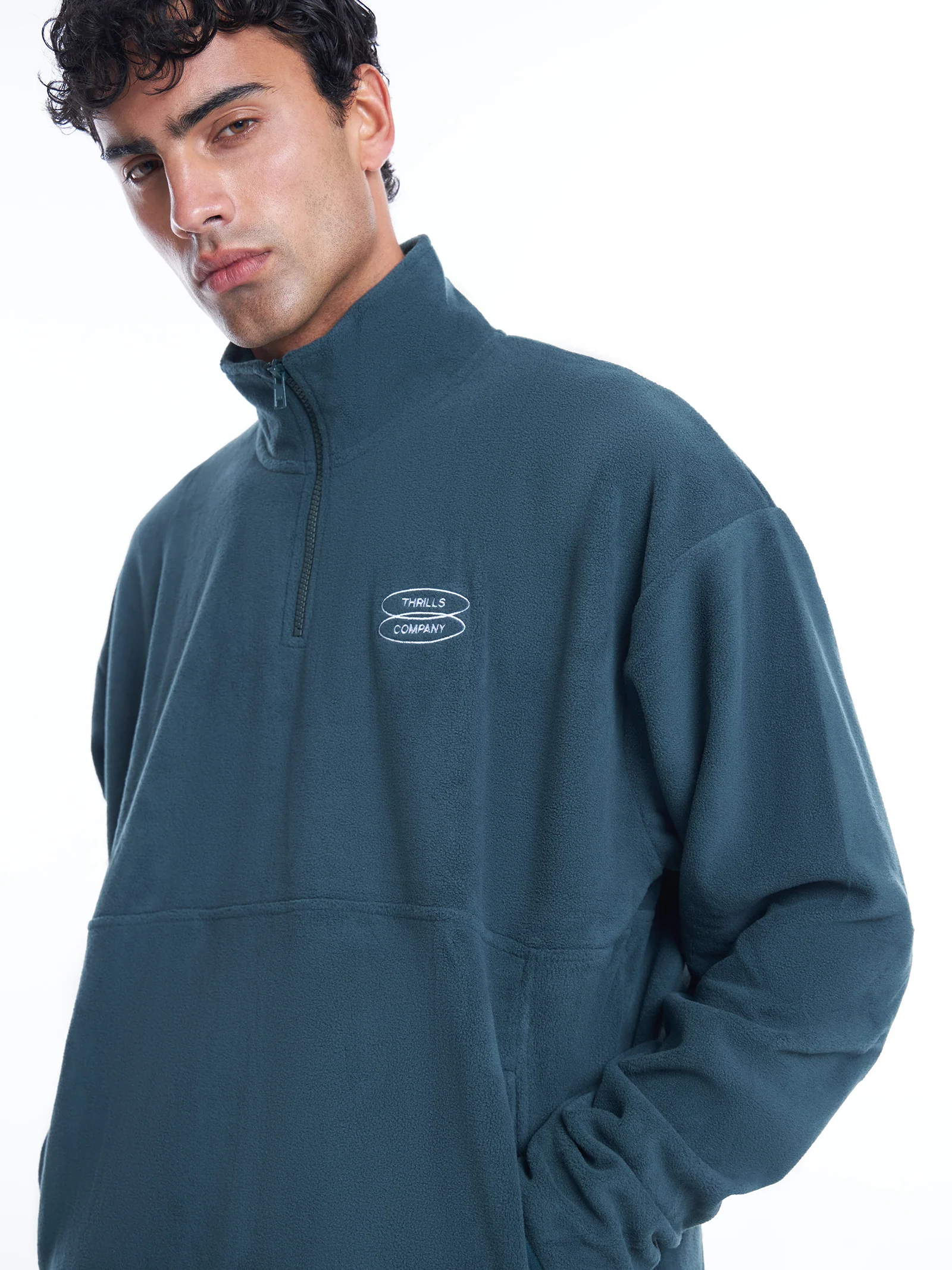Warped Decisions Quarter Zip Fleece - Image 3