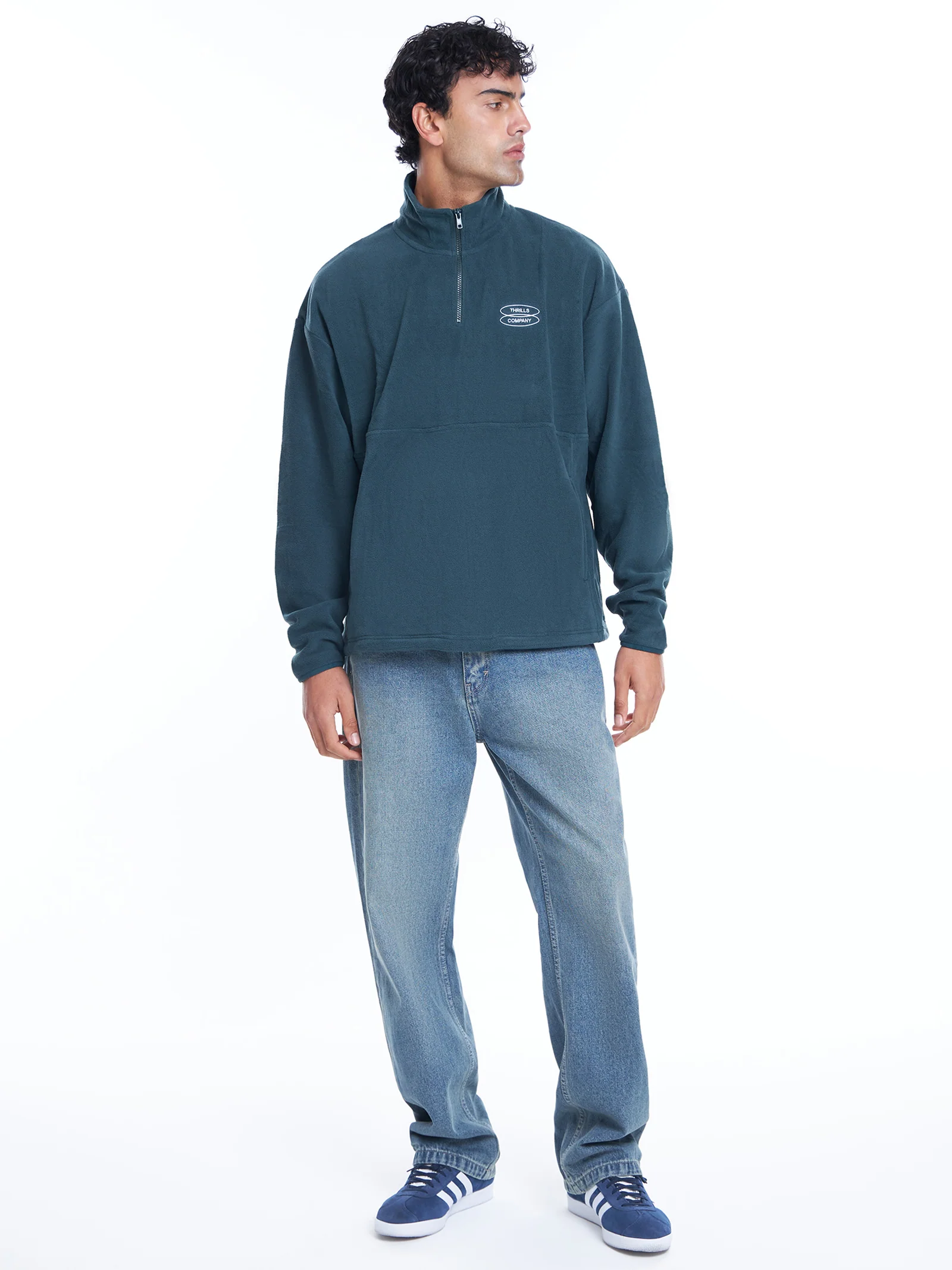 Warped Decisions Quarter Zip Fleece - Image 4