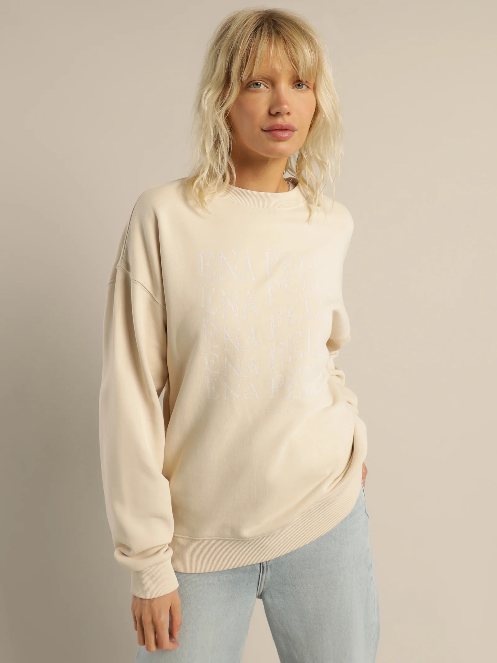Warped Logo Sweat - Image 2