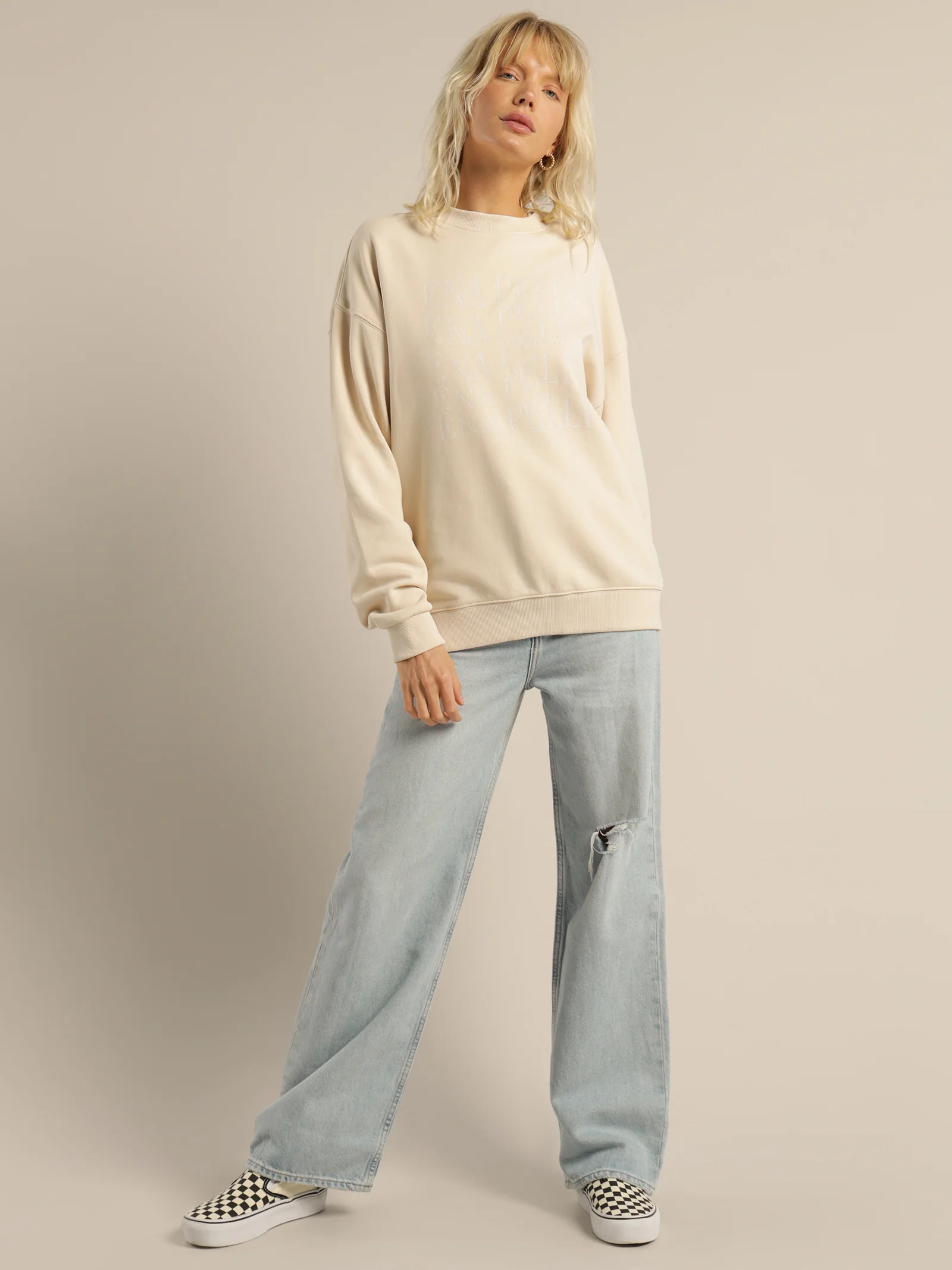 Warped Logo Sweat - Image 4