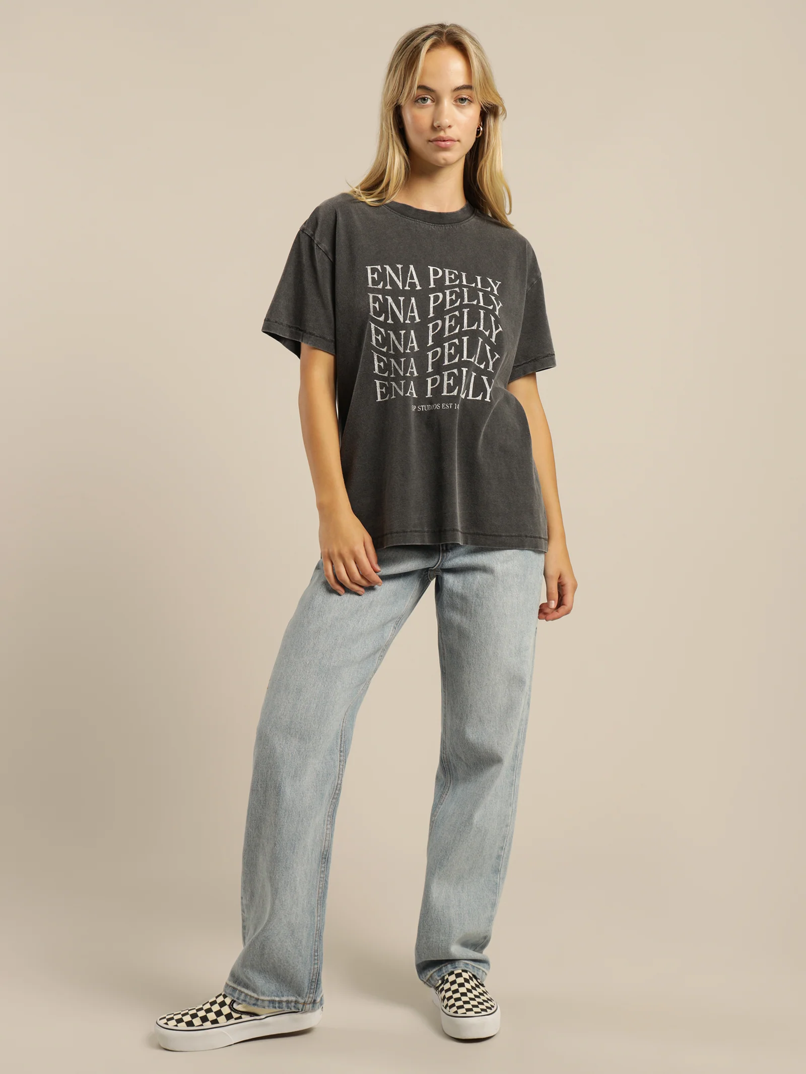 Warped Logo T-Shirt - Image 4