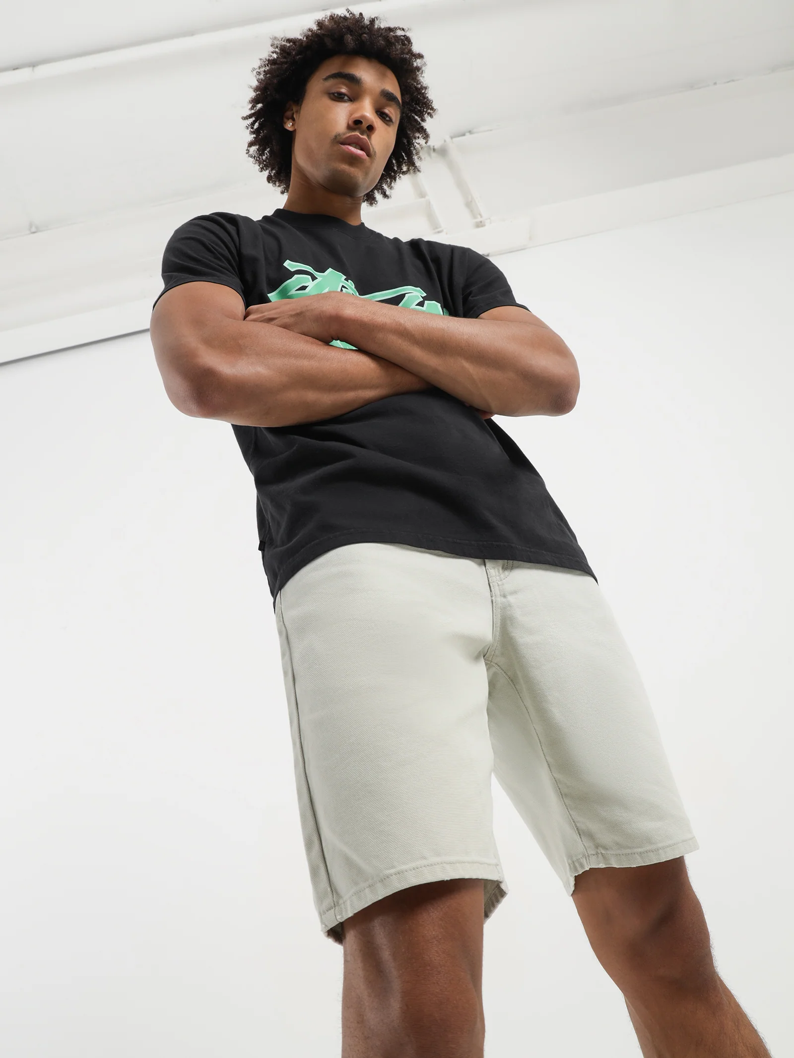 Washed Canvas Big Ol Shorts - Image 2
