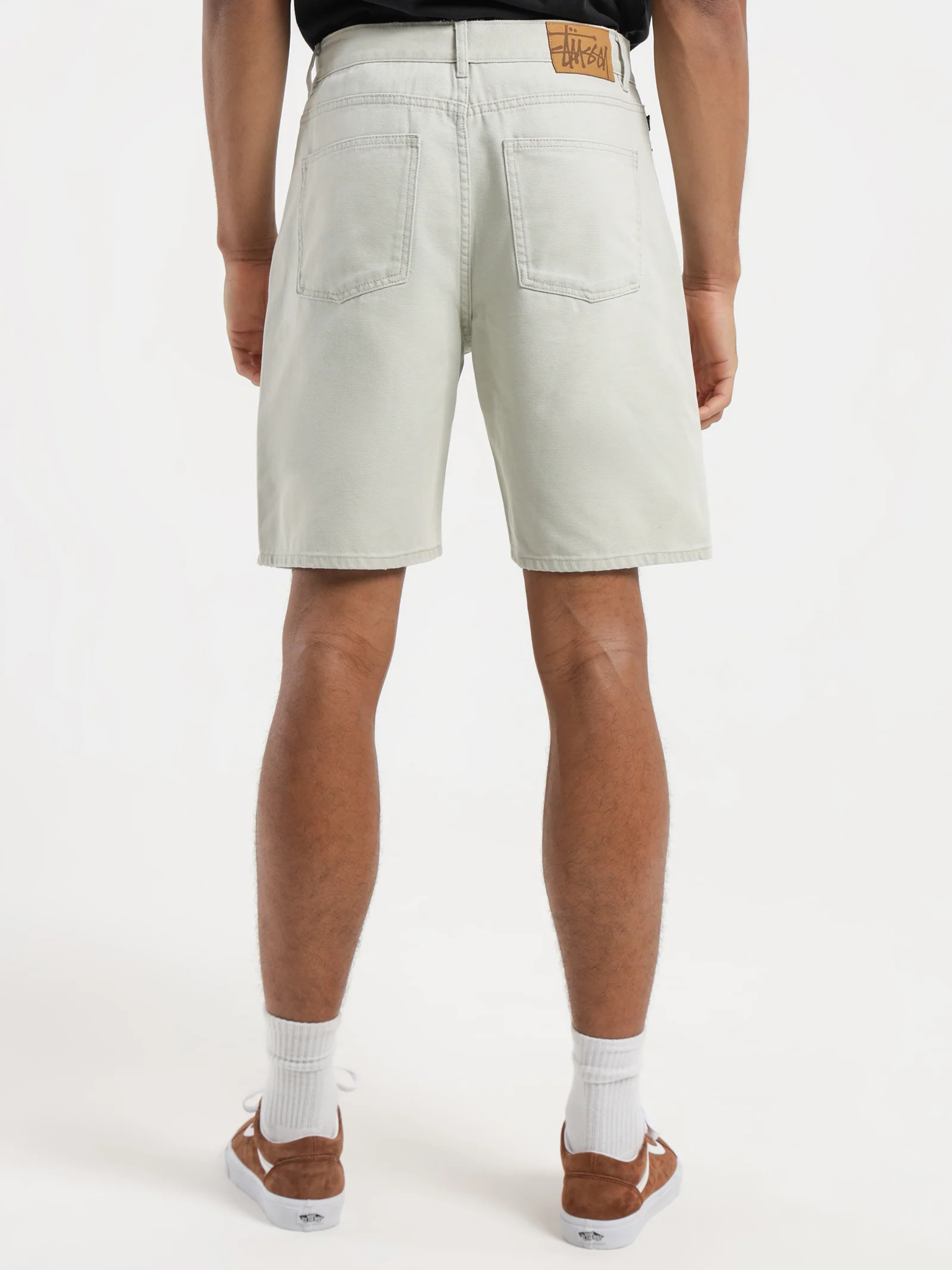 Washed Canvas Big Ol Shorts - Image 6