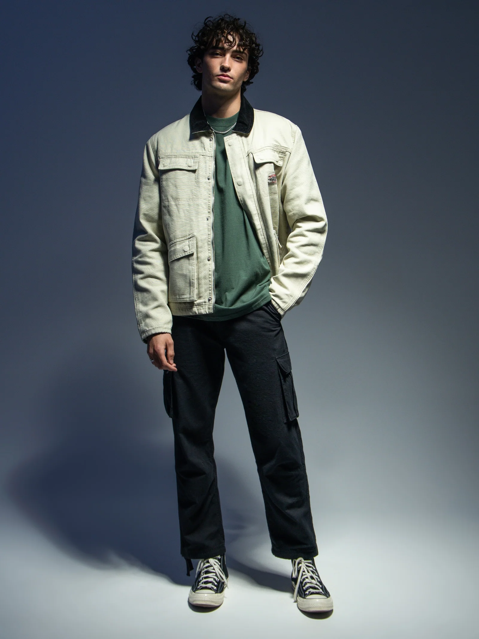 Washed Canvas OP Jacket - Image 2
