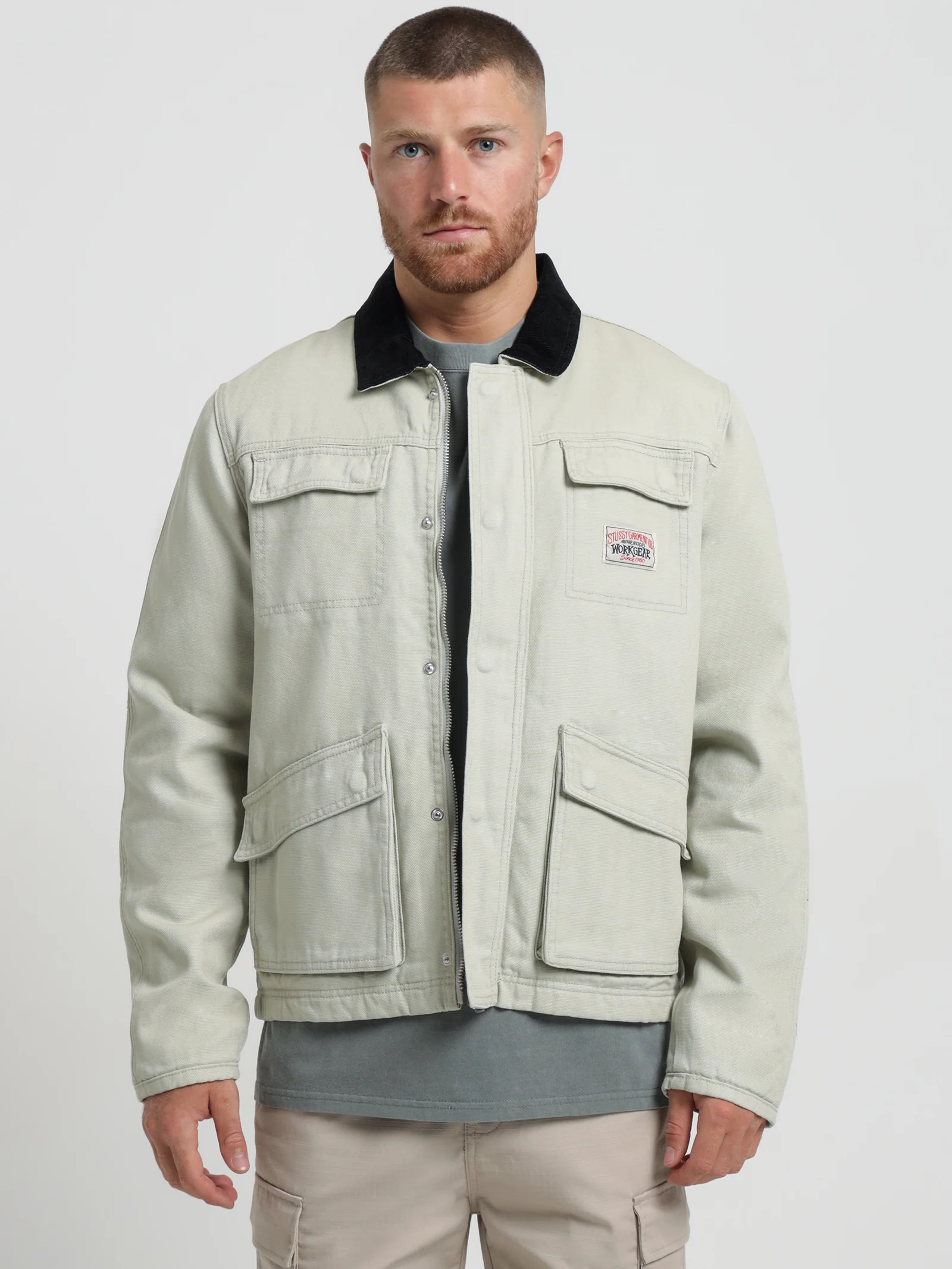 Washed Canvas OP Jacket - Image 3