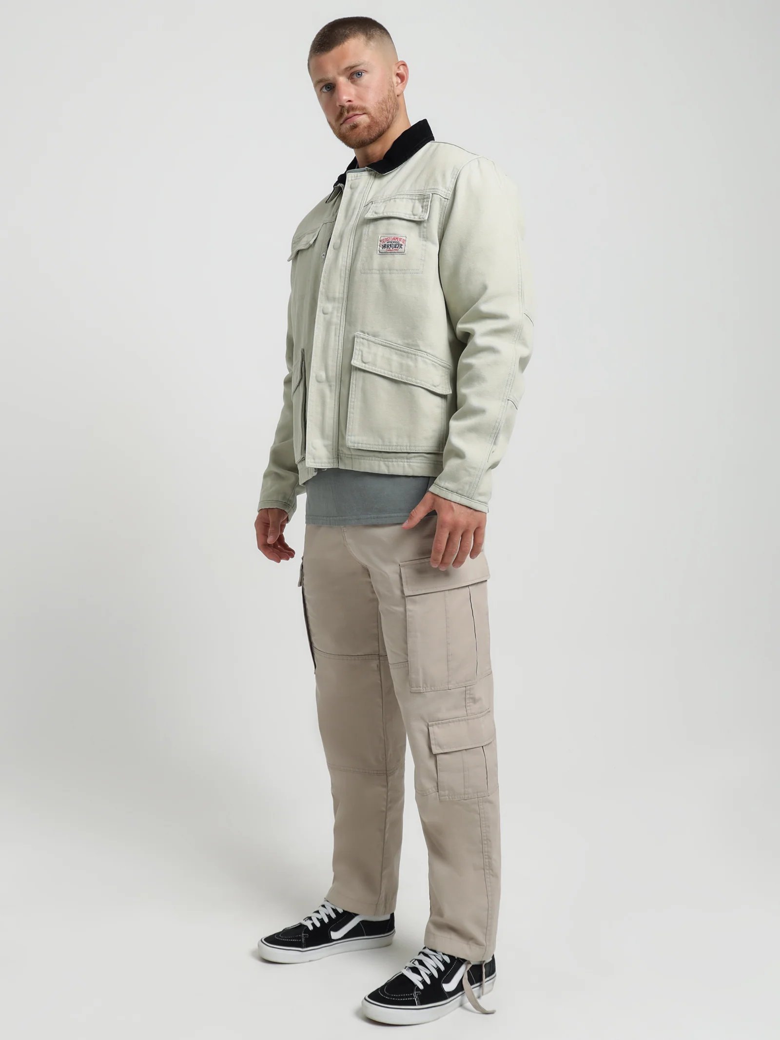 Washed Canvas OP Jacket - Image 4