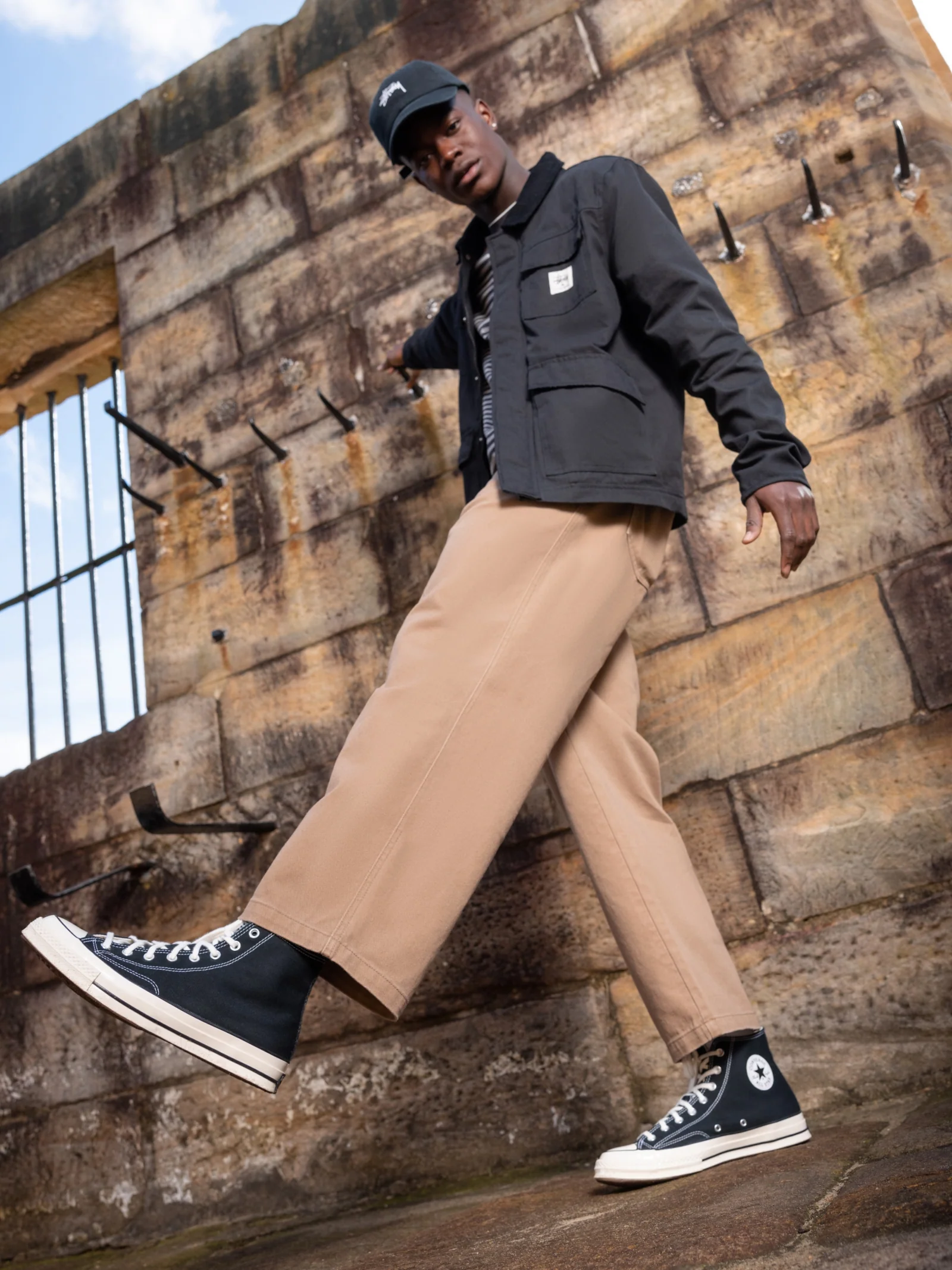 Washed Canvas Shop Jacket - Image 2