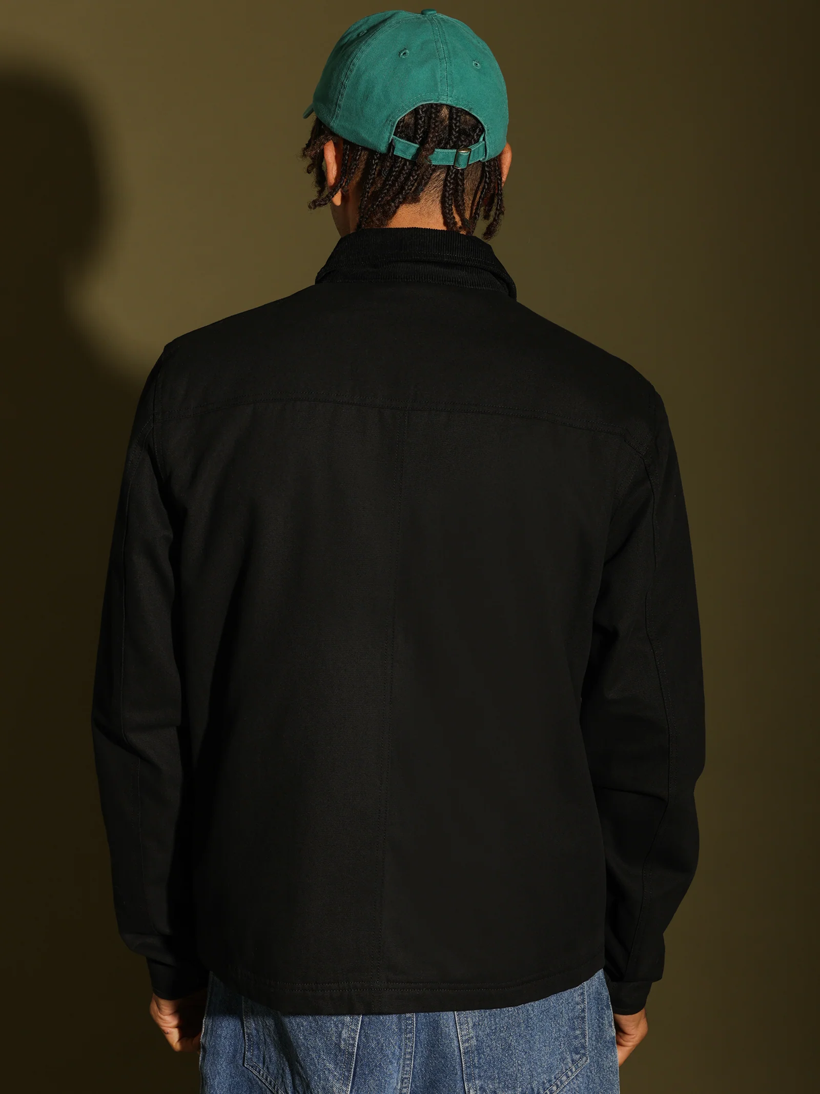 Washed Canvas Shop Jacket - Image 7