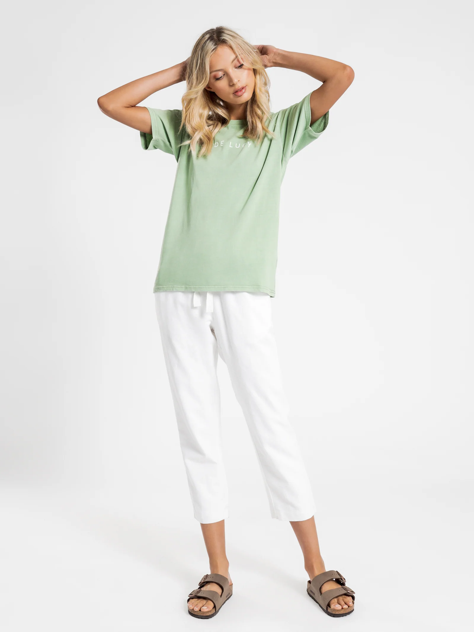 Washed Slogan T-Shirt - Image 4