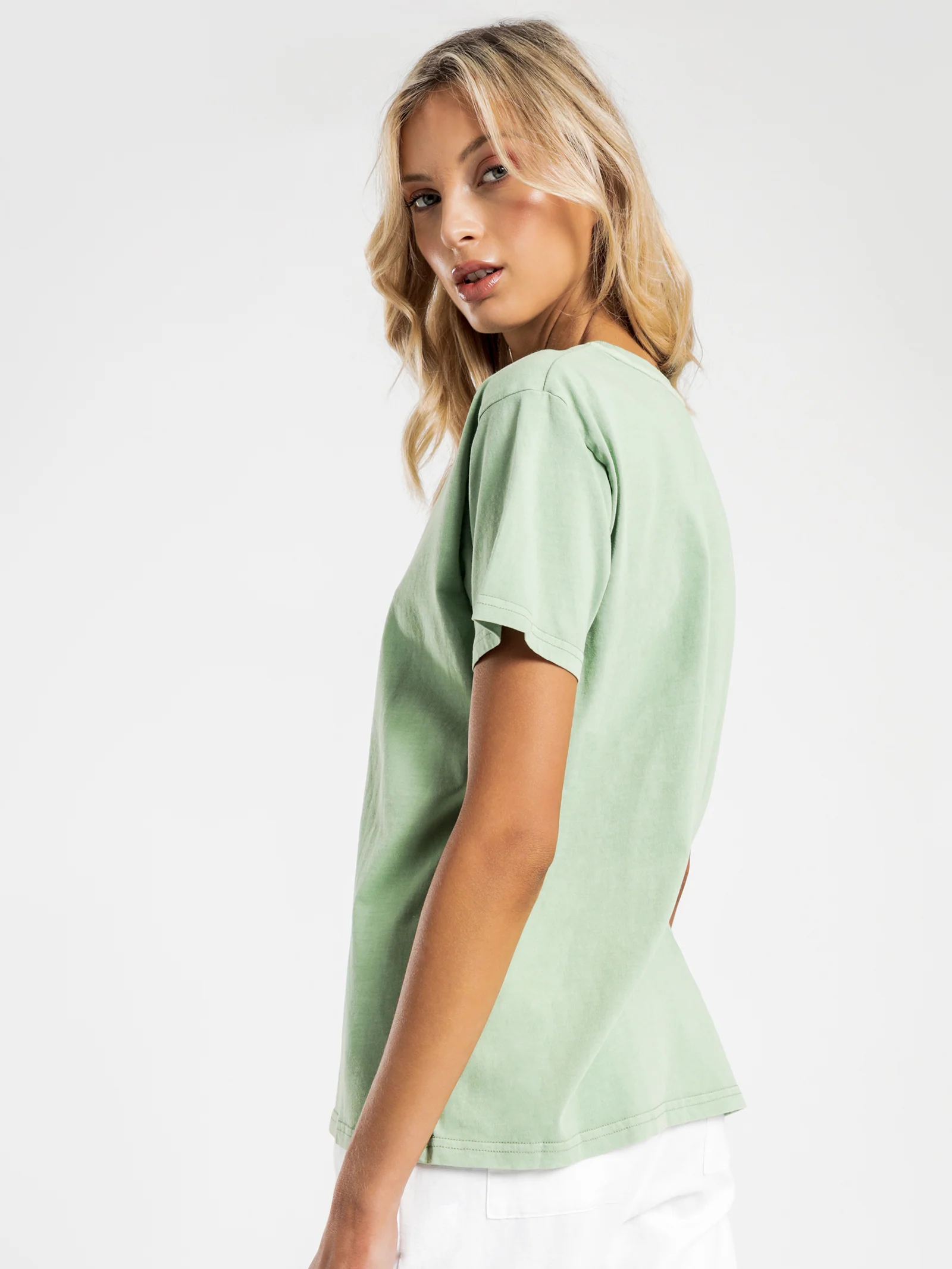 Washed Slogan T-Shirt - Image 5