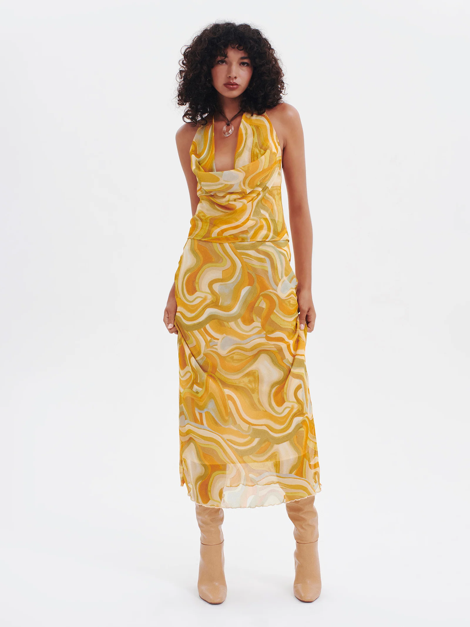 Wavy Baby Halter Top - Image 2