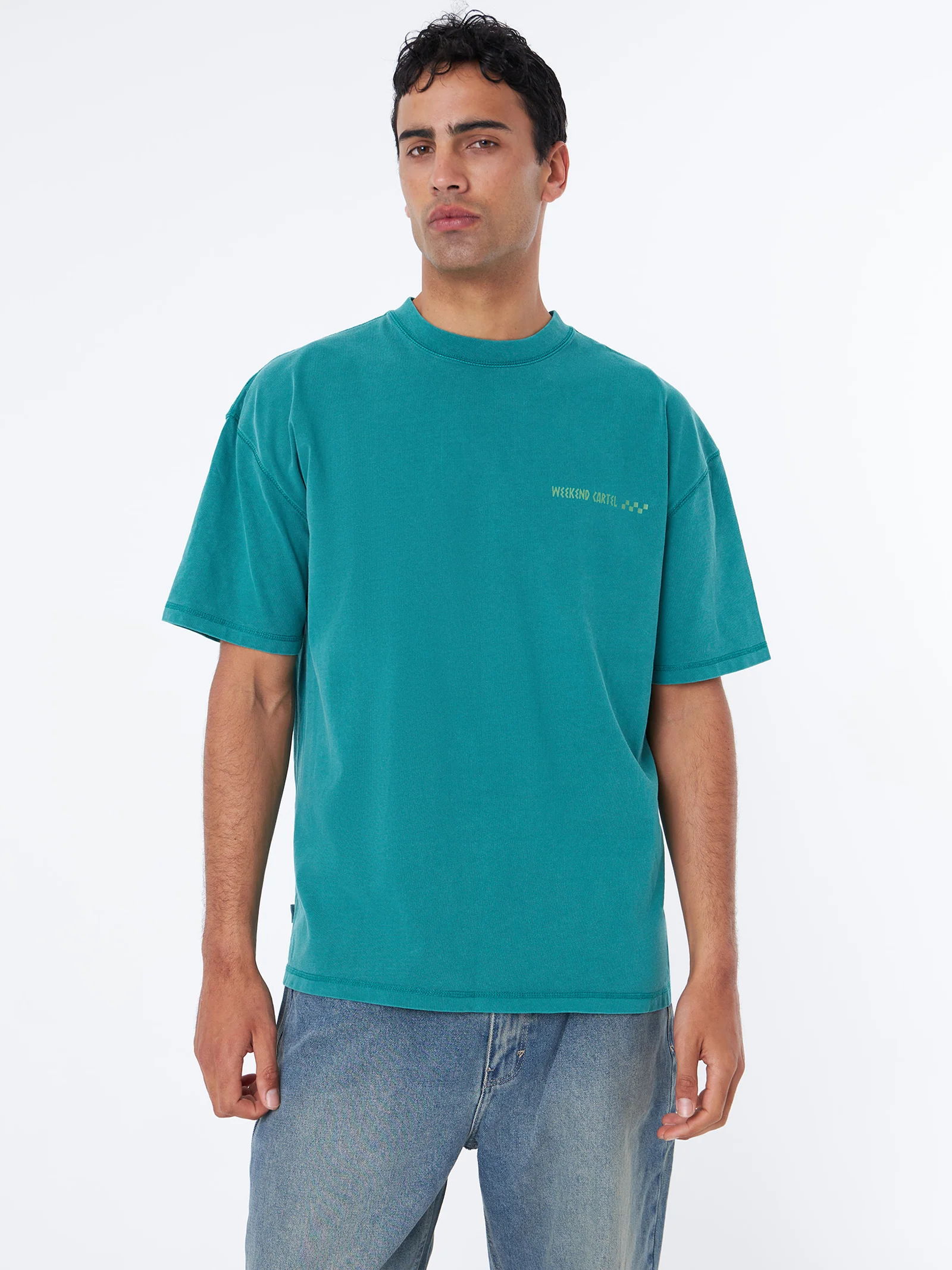 Gyros Ss Tee - Pigment Green - Image 2