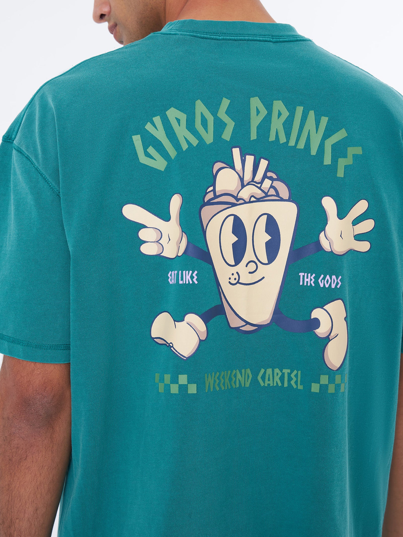 Gyros Ss Tee - Pigment Green - Image 3