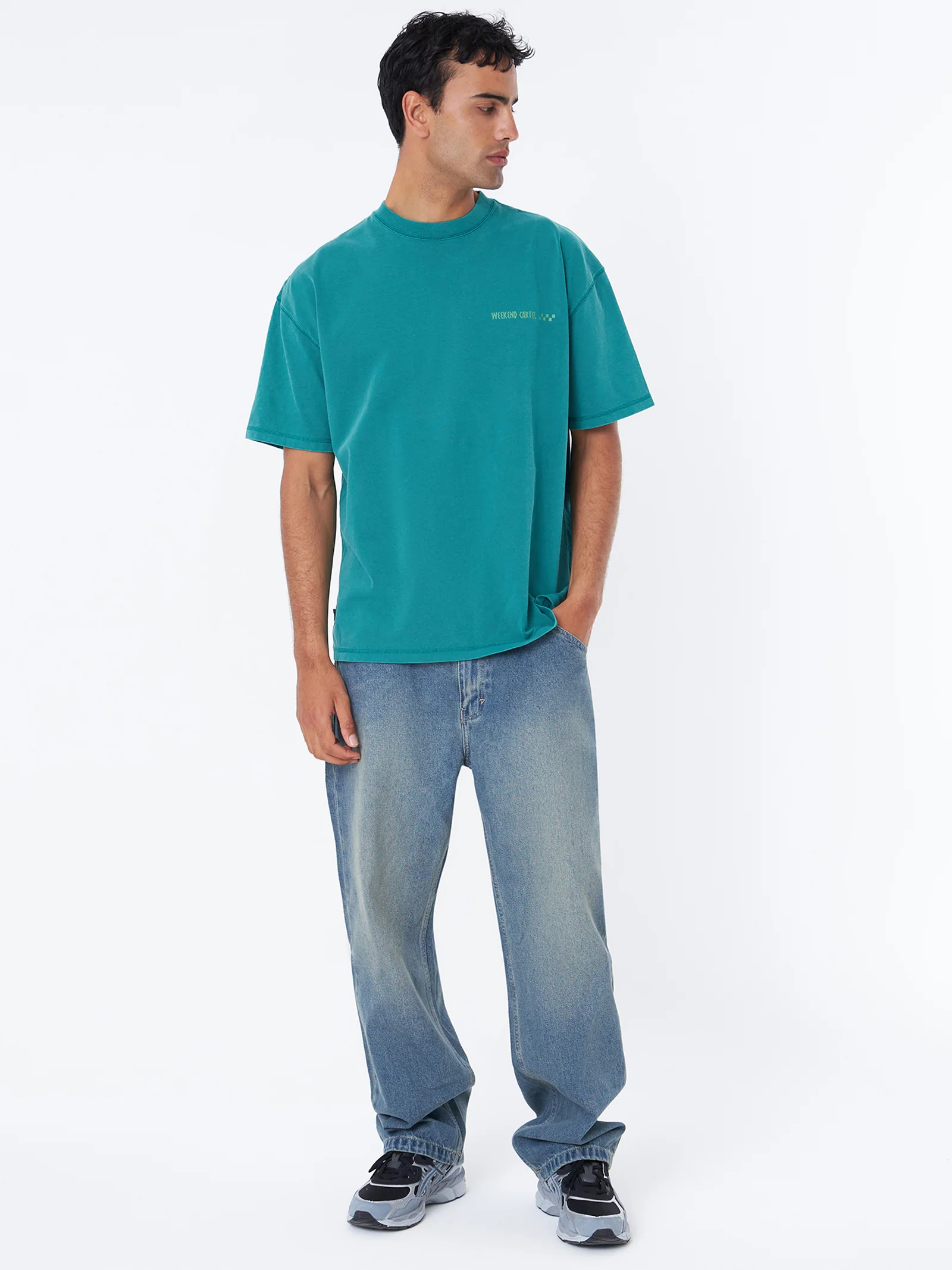 Gyros Ss Tee - Pigment Green - Image 4